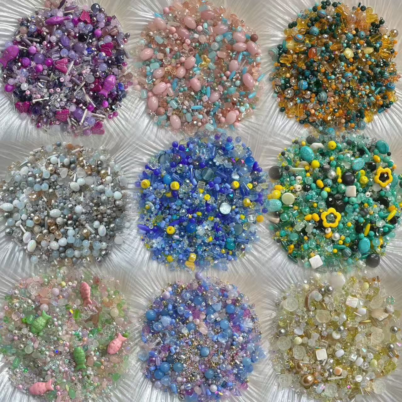 【6.14 H】【Key Chain/Jewelry】Live Product-Twinkle Seed Beads Mixing