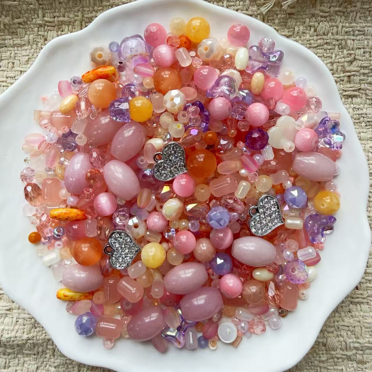 【 NEW 6.30 L】【Key Chain/Jewelry】Live Product-Twinkle Seed Beads Mixing
