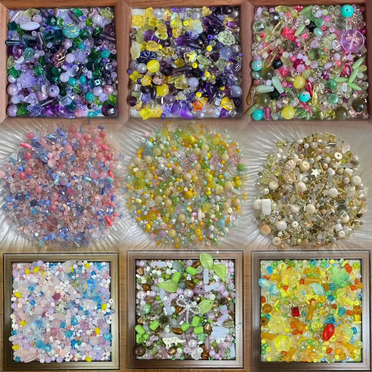 【 6.25 J】【Key Chain/Jewelry】Live Product-Twinkle Seed Beads Mixing