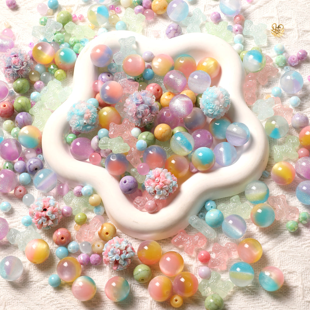 【Key Chain/Jewelry/Pen】Live Product-Macaron Puppy