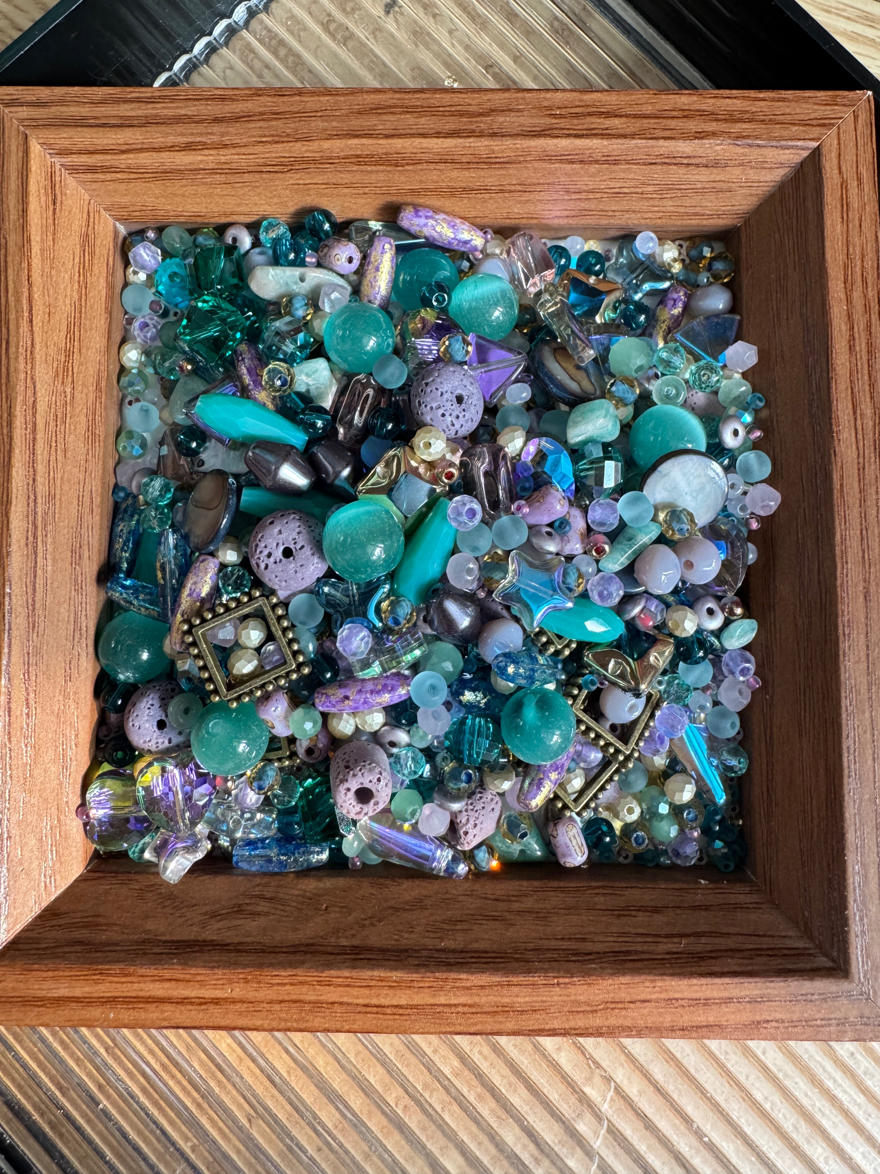 【B】【Key Chain/Jewelry】Live Product-Twinkle Seed Beads Mixing