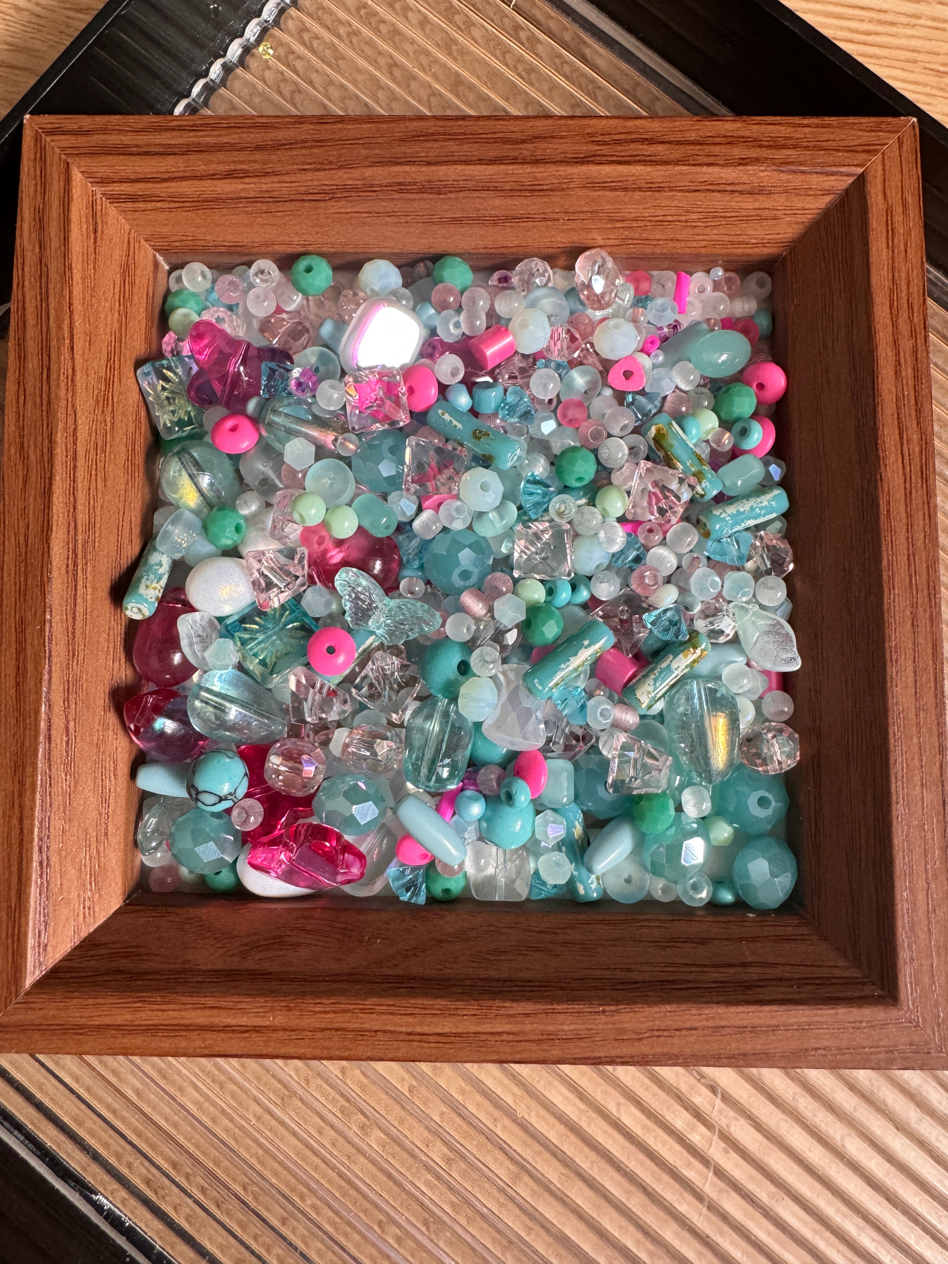 【B】【Key Chain/Jewelry】Live Product-Twinkle Seed Beads Mixing