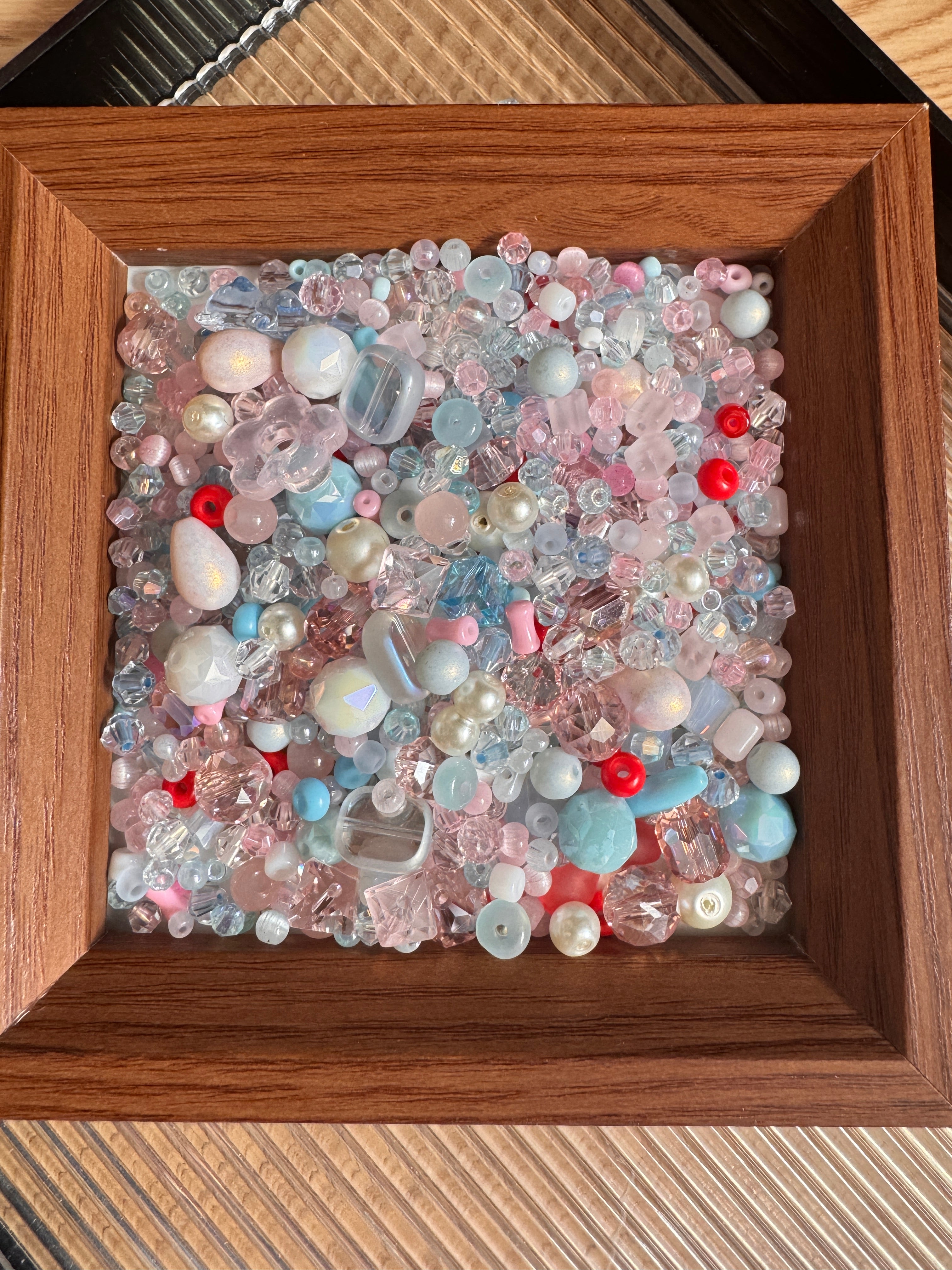 【B】【Key Chain/Jewelry】Live Product-Twinkle Seed Beads Mixing
