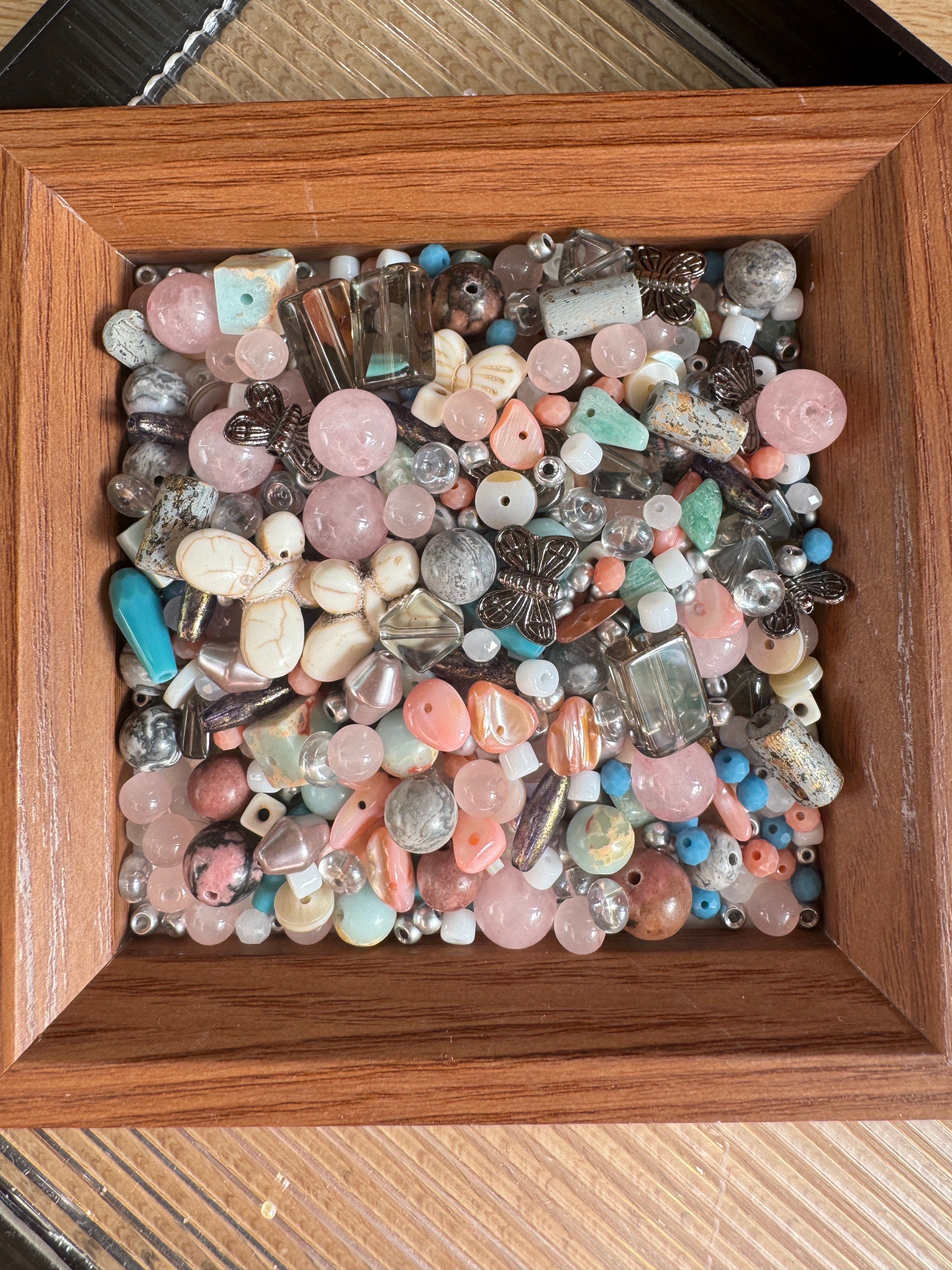 【5.16 D】【Key Chain/Jewelry】Live Product-Twinkle Seed Beads Mixing