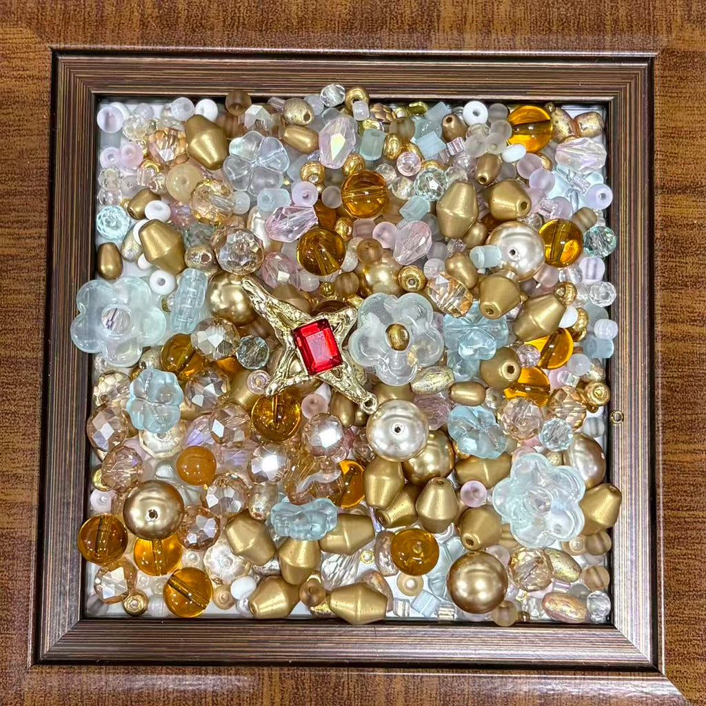 【5.16 D】【Key Chain/Jewelry】Live Product-Twinkle Seed Beads Mixing