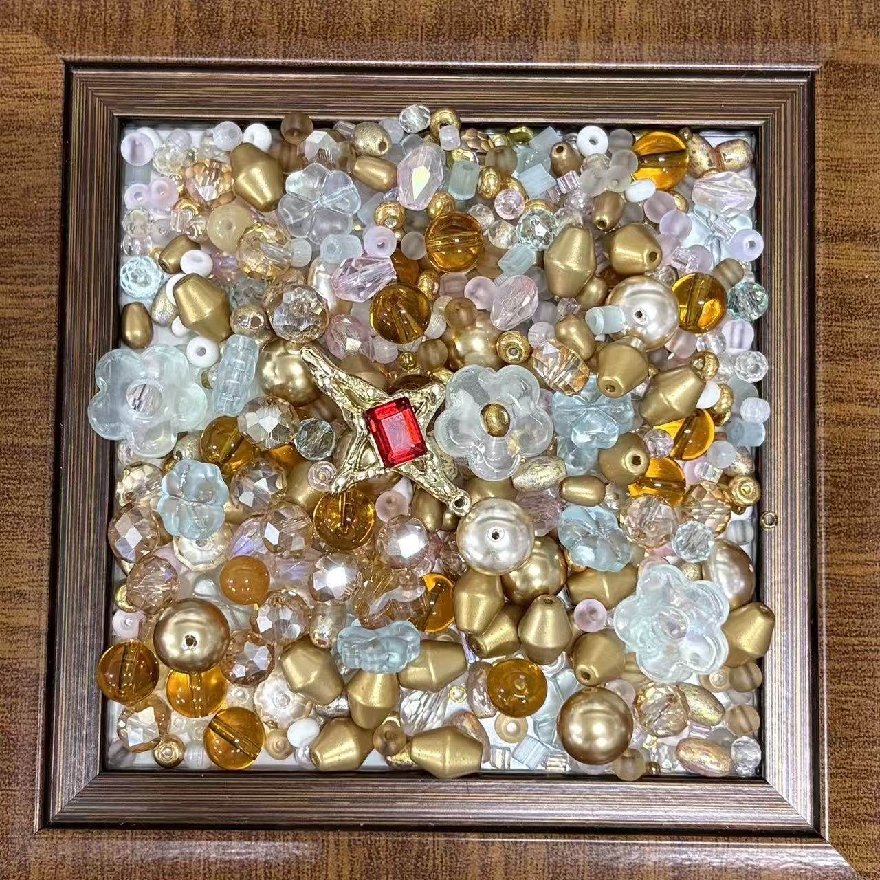 【5.16 D】【Key Chain/Jewelry】Live Product-Twinkle Seed Beads Mixing