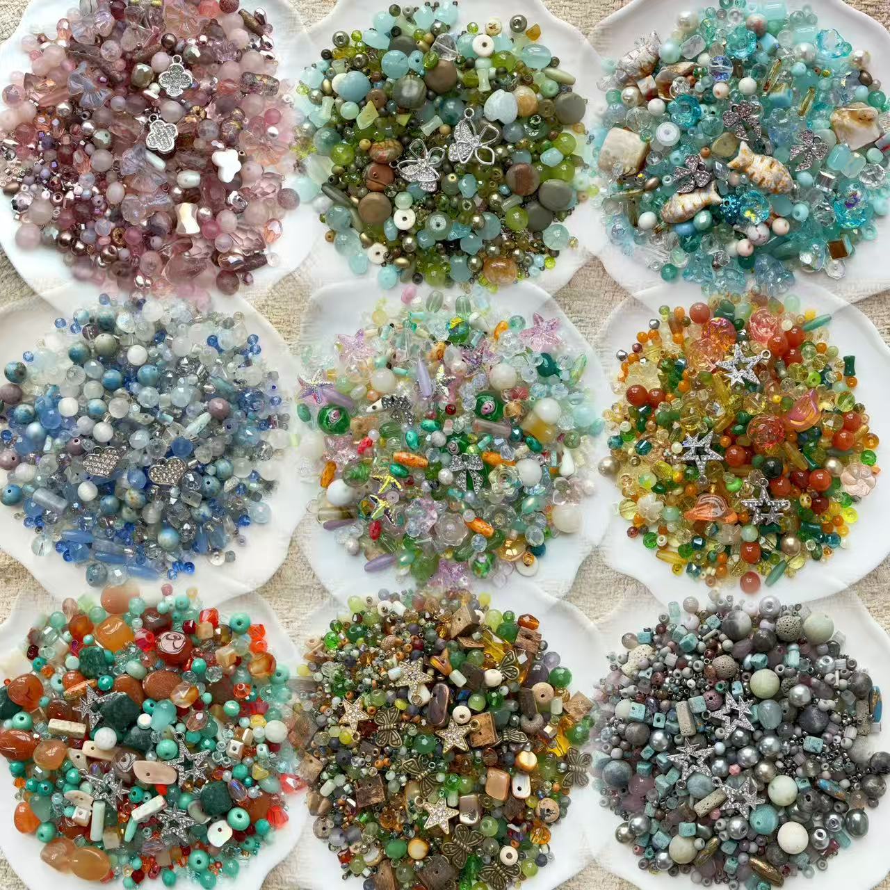 【 O 7.11】【Key Chain/Jewelry】Live Product-Twinkle Seed Beads Mixing
