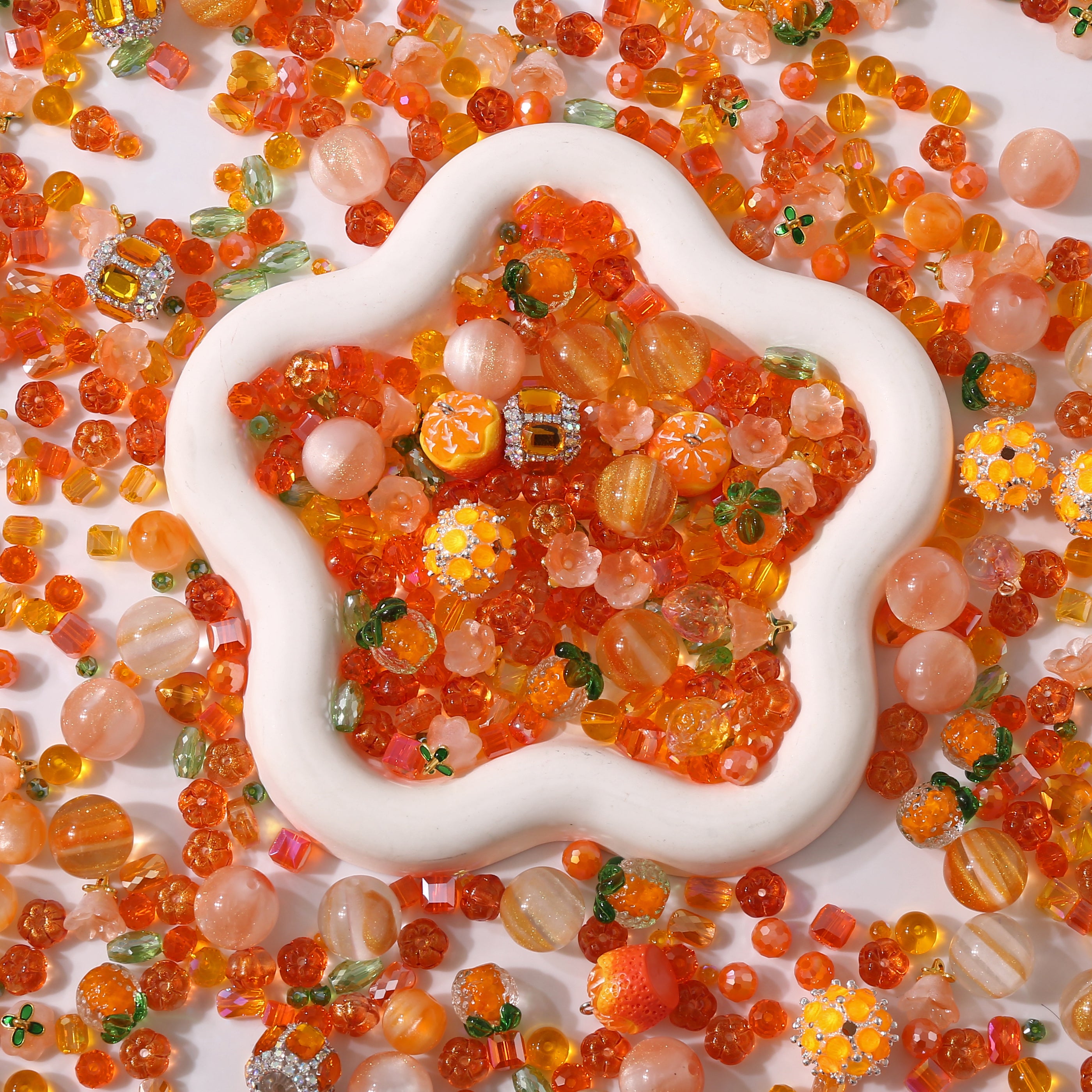 【NEW】【Key Chain/Jewelry/Pen】Live Product-Juicy Orange