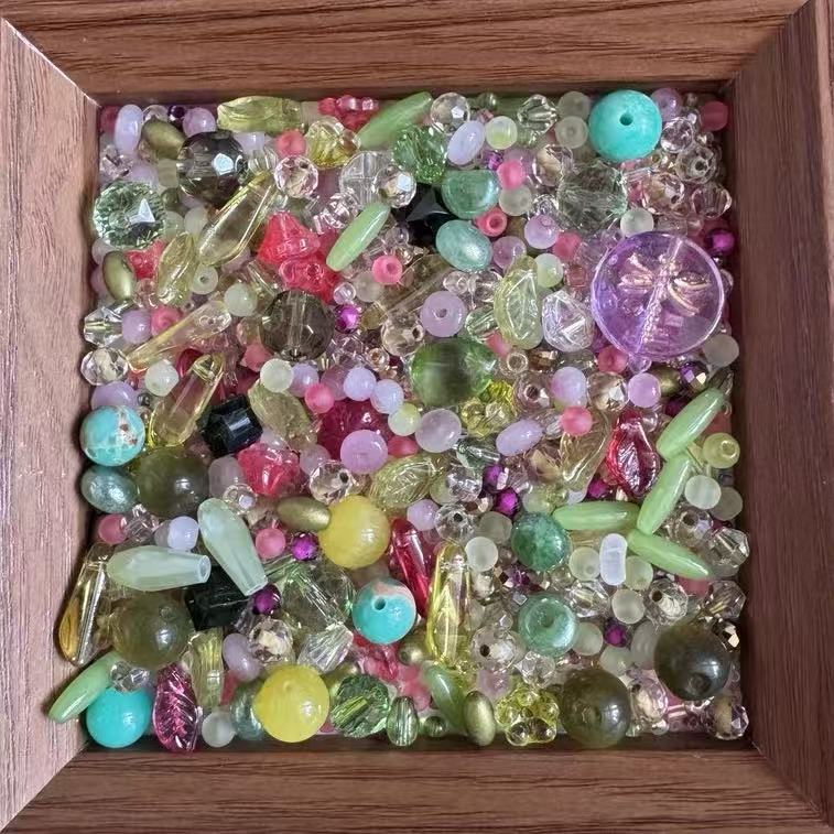 【 6.25 J】【Key Chain/Jewelry】Live Product-Twinkle Seed Beads Mixing
