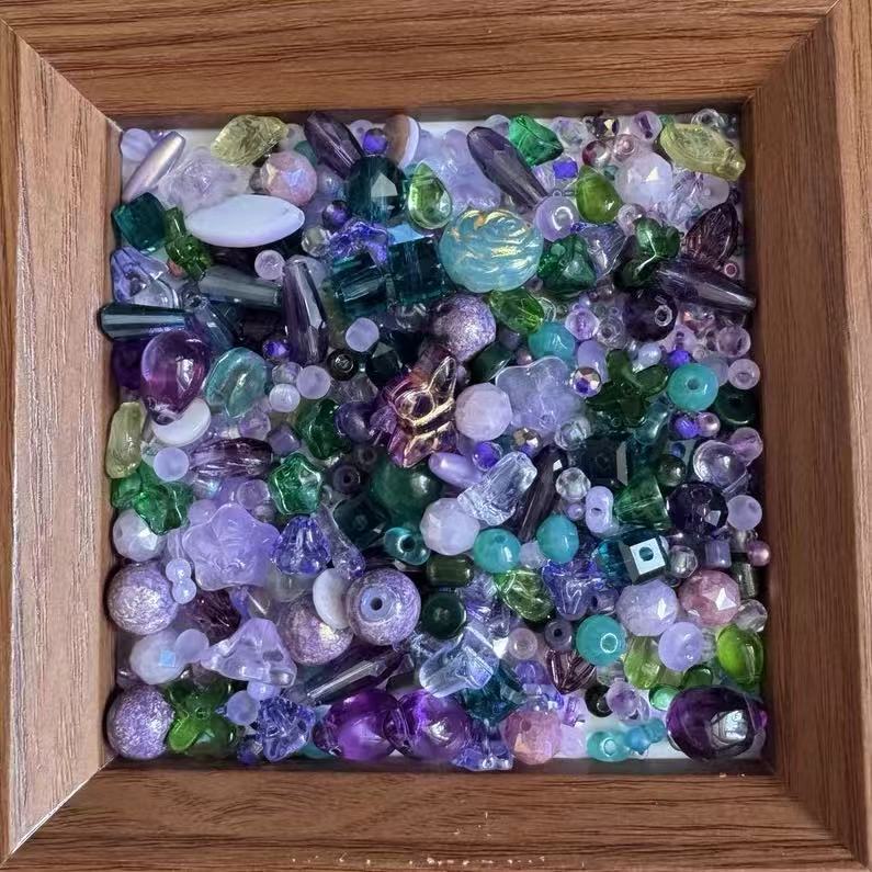 【 6.25 J】【Key Chain/Jewelry】Live Product-Twinkle Seed Beads Mixing