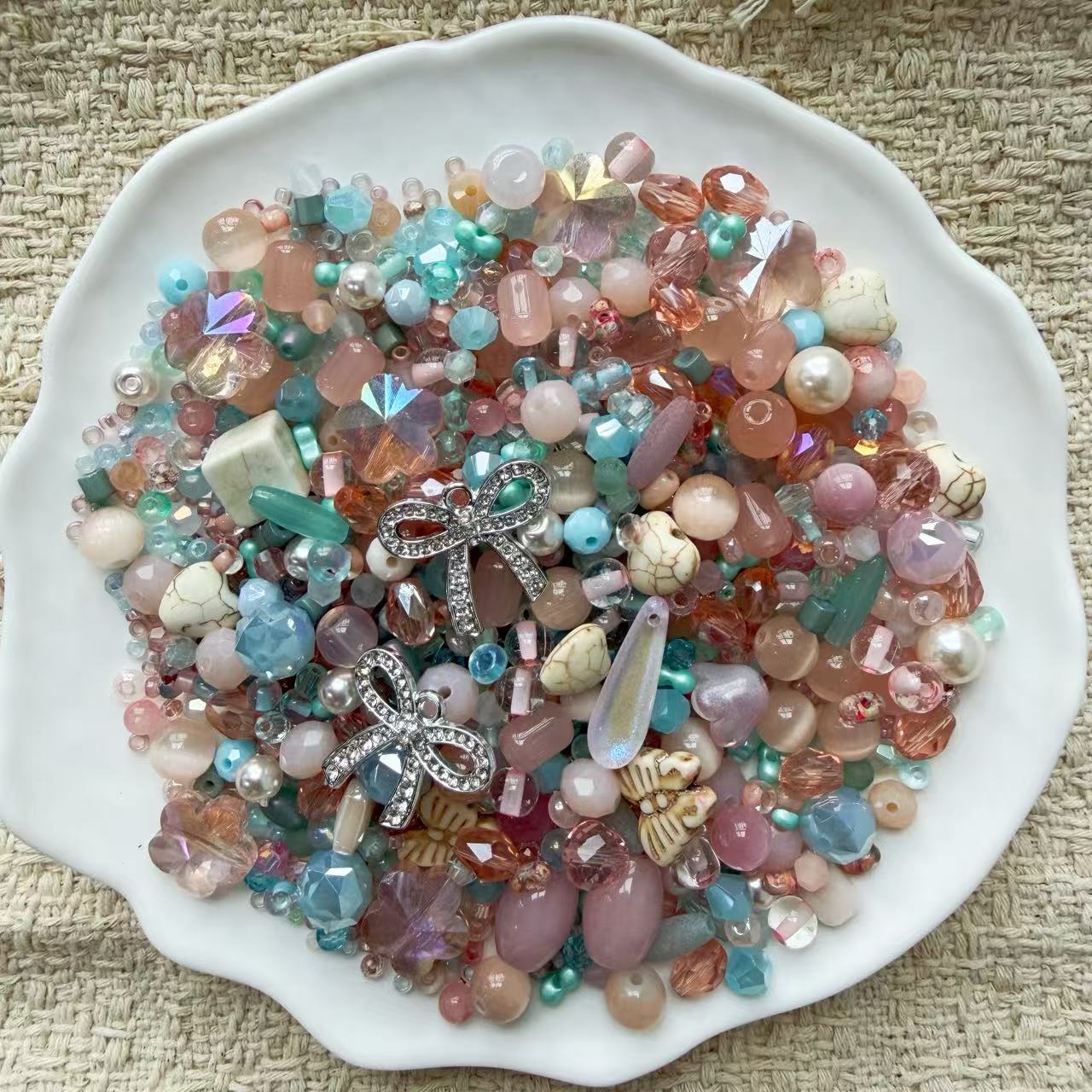 【 NEW 6.30 L】【Key Chain/Jewelry】Live Product-Twinkle Seed Beads Mixing
