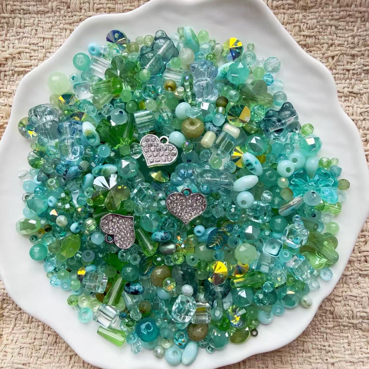 【 NEW 7.1 M】【Key Chain/Jewelry】Live Product-Twinkle Seed Beads Mixing