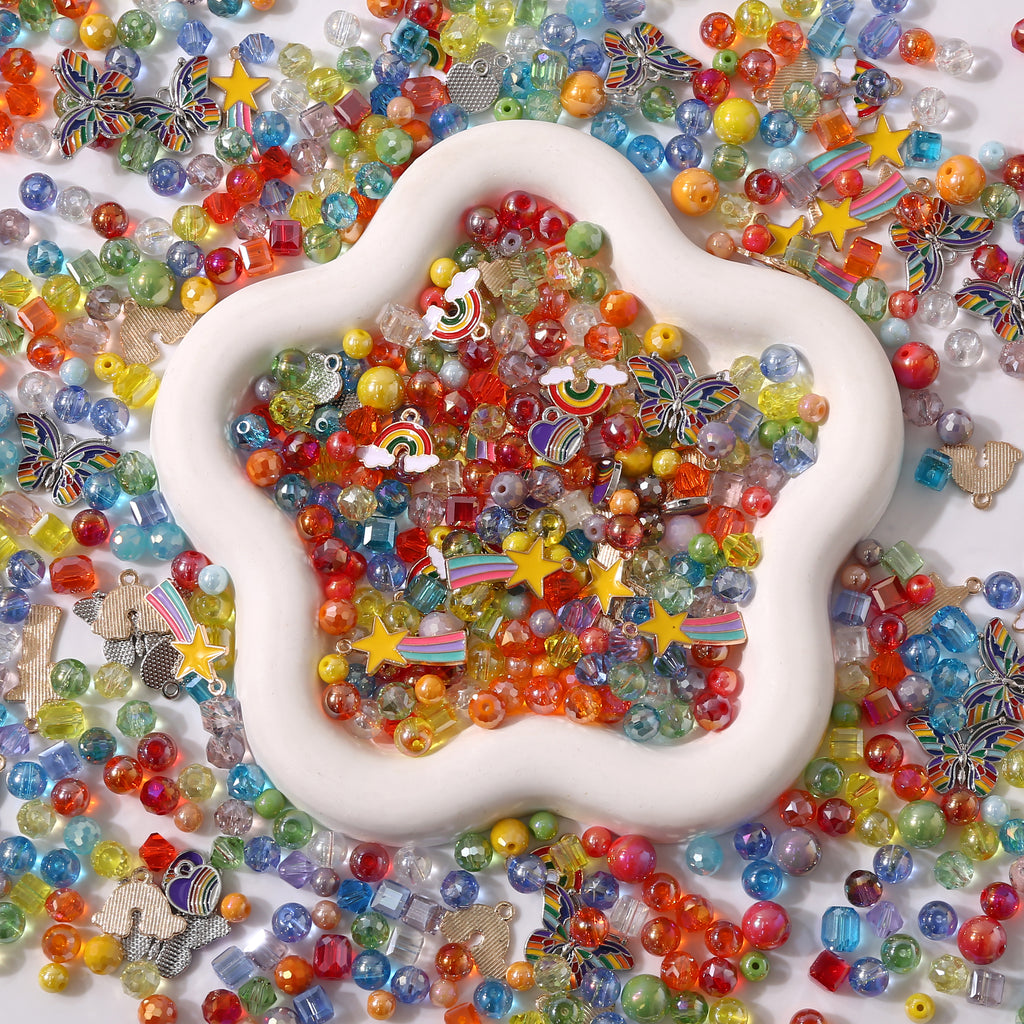 【Key Chain/Jewelry】Live Product-Rainbow Mixing