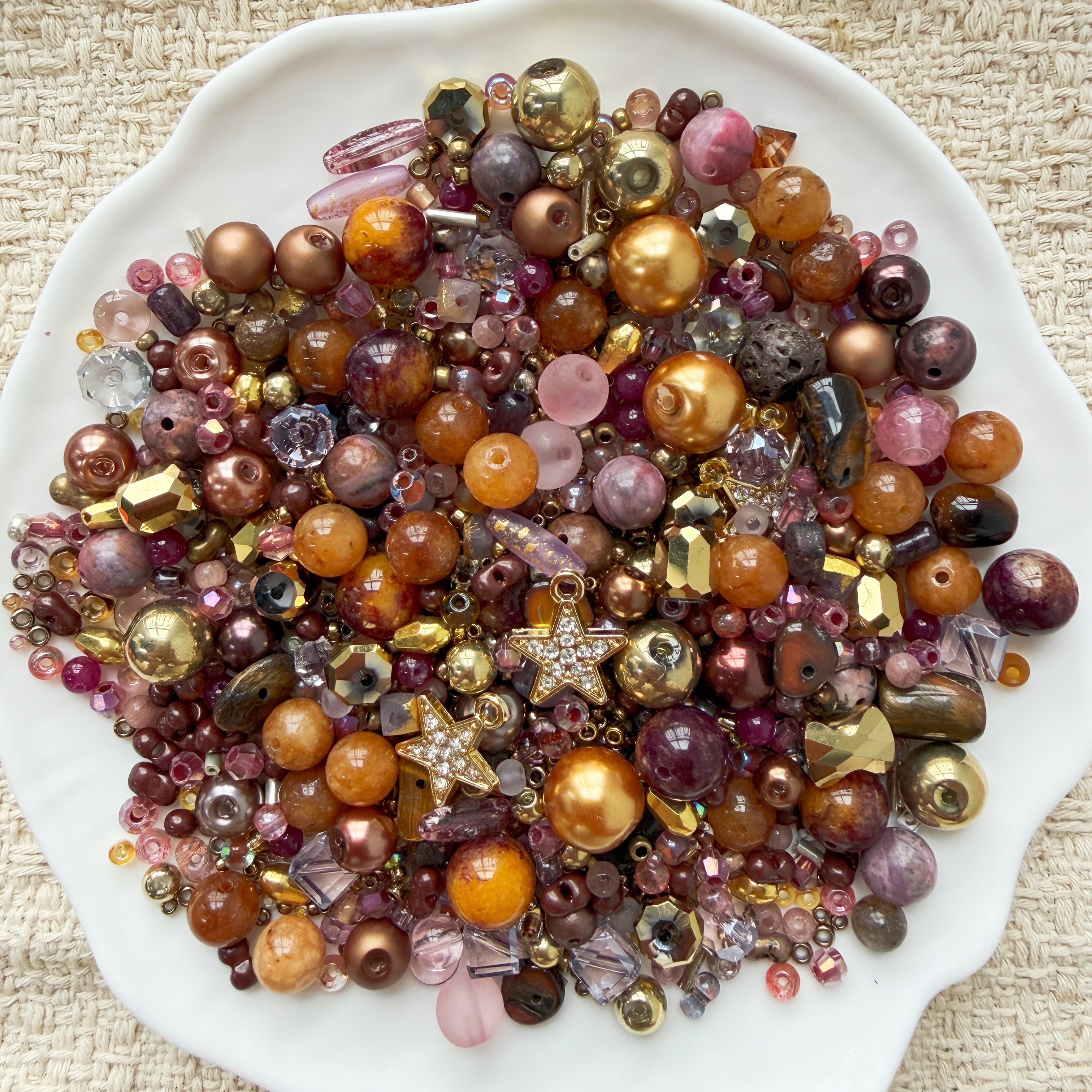 【 NEW 6.28 K】【Key Chain/Jewelry】Live Product-Twinkle Seed Beads Mixing