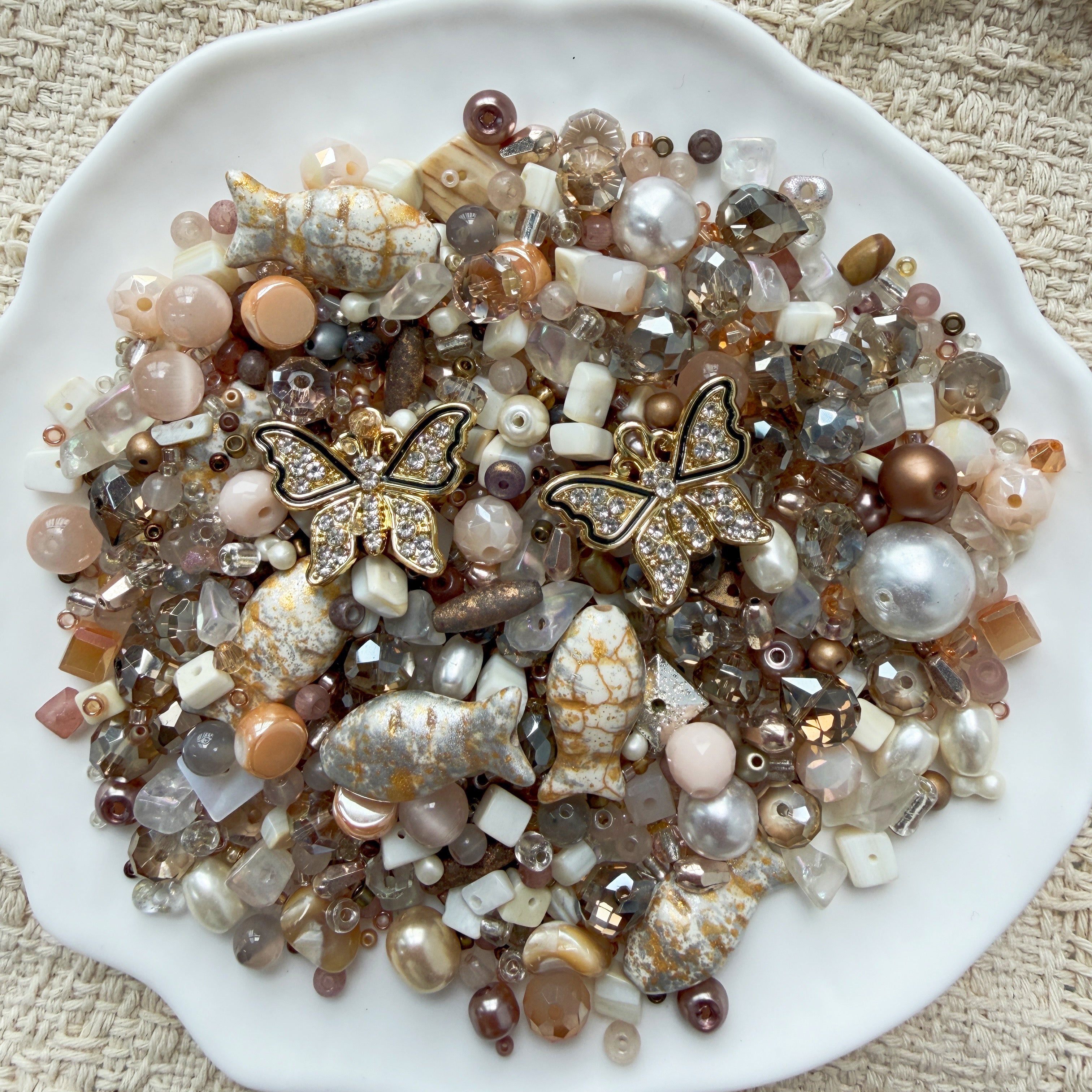 【 NEW 7.3】【Key Chain/Jewelry】Live Product-Twinkle Seed Beads Mixing
