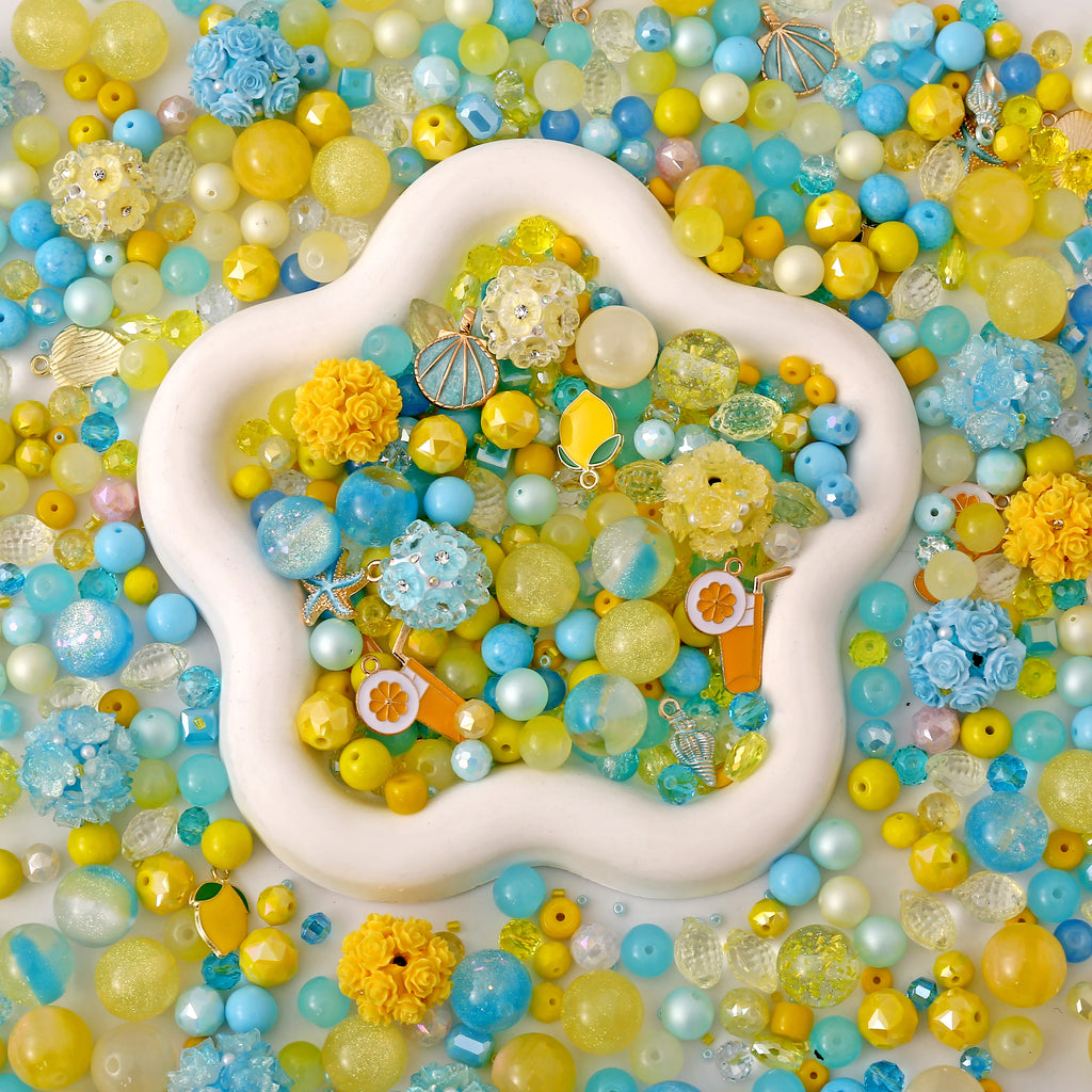 【Key Chain/Jewelry/Pen】Live Product-Sea Salt Lemon