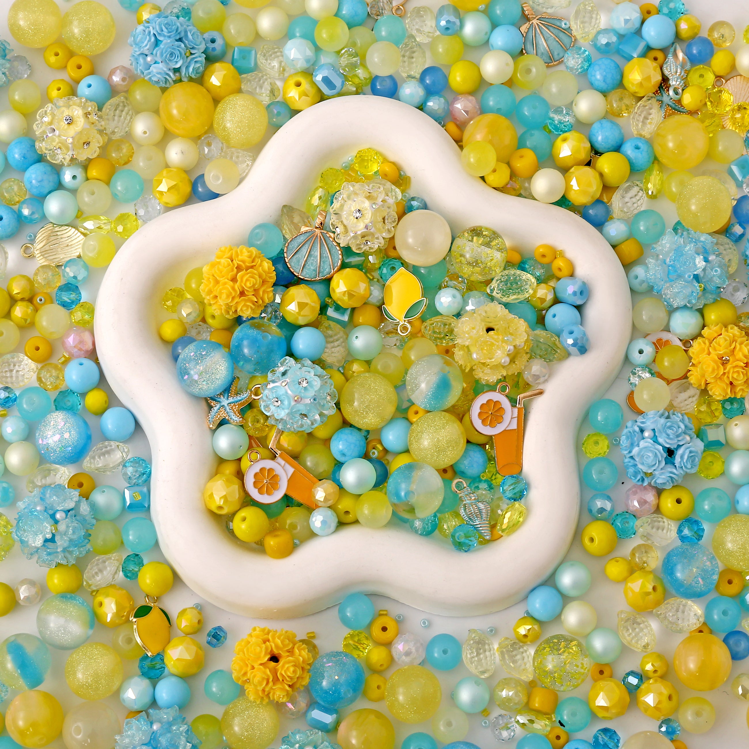 【Key Chain/Jewelry/Pen】Live Product-Sea Salt Lemon
