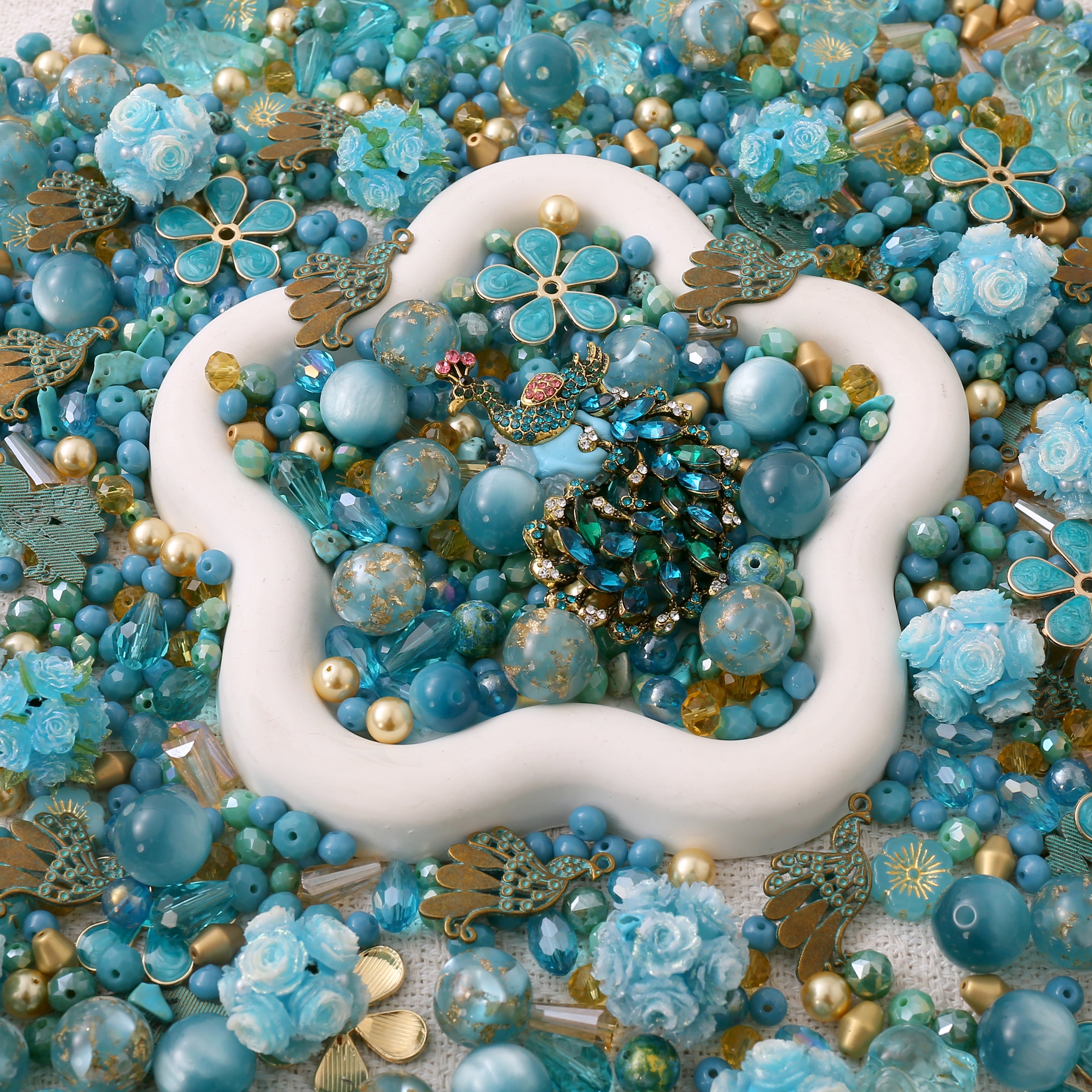 【NEW】【Chain/Jewelry/Pen】Live Product-Peacock Mixing