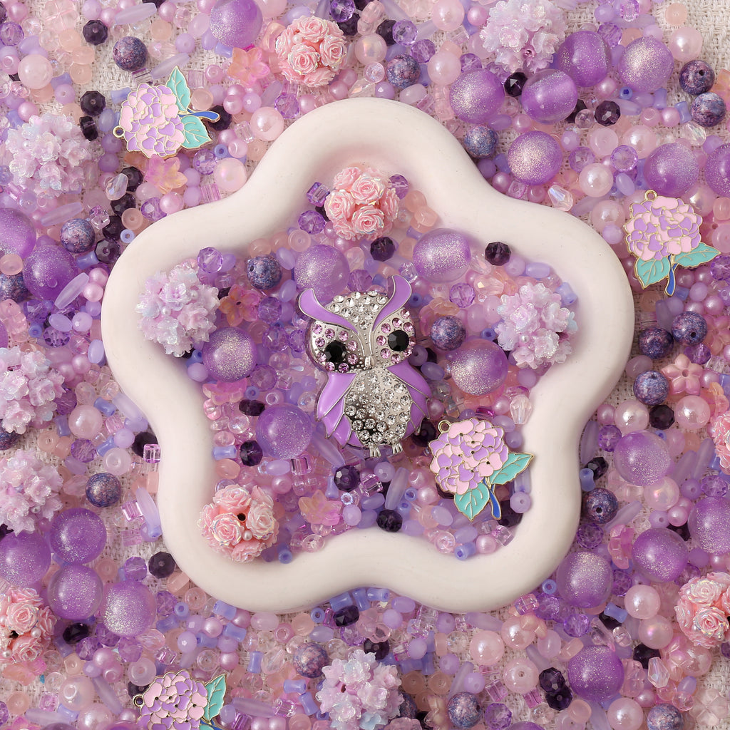 【NEW】【Chain/Jewelry/Pen】Live Product-Purple Owl