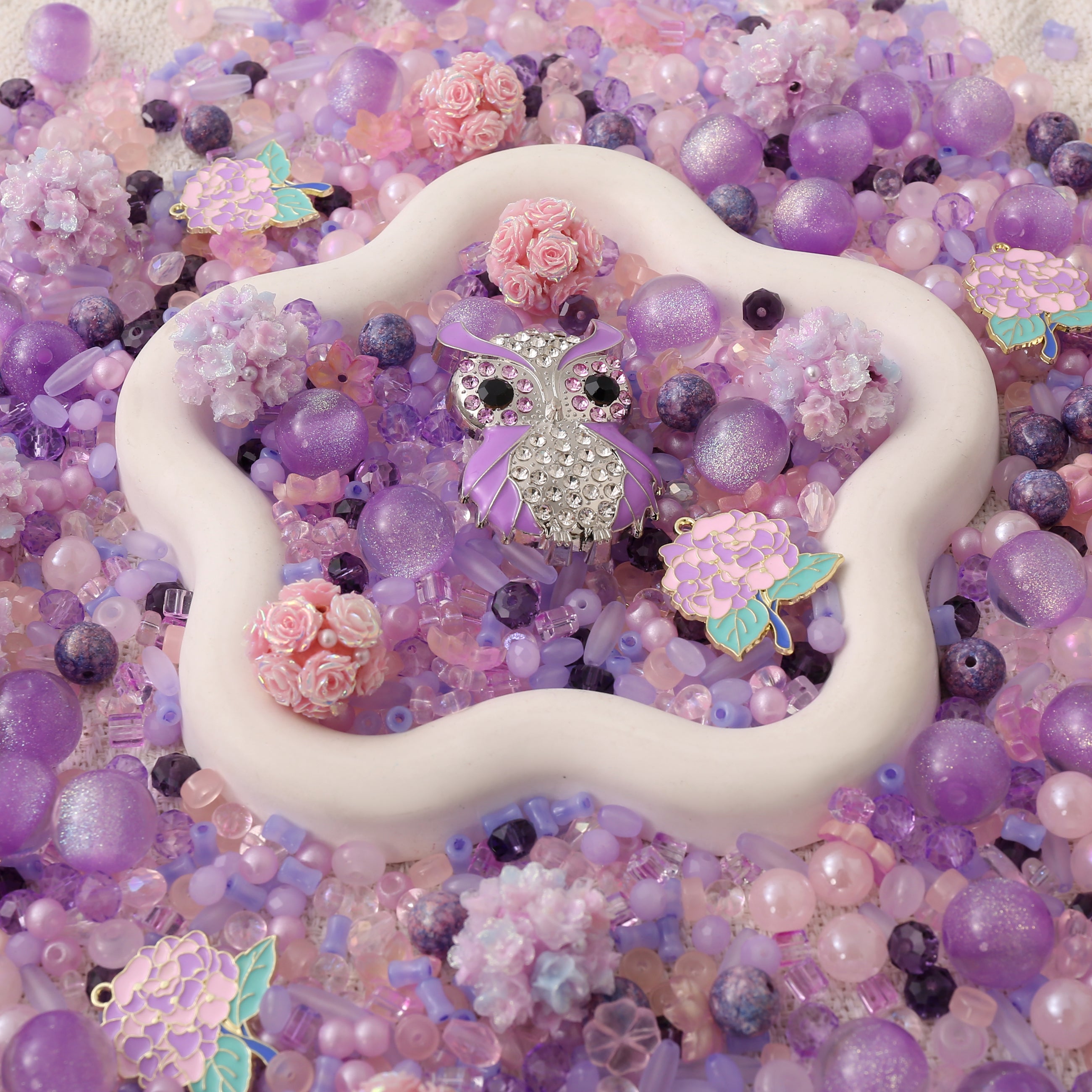 【NEW】【Chain/Jewelry/Pen】Live Product-Purple Owl