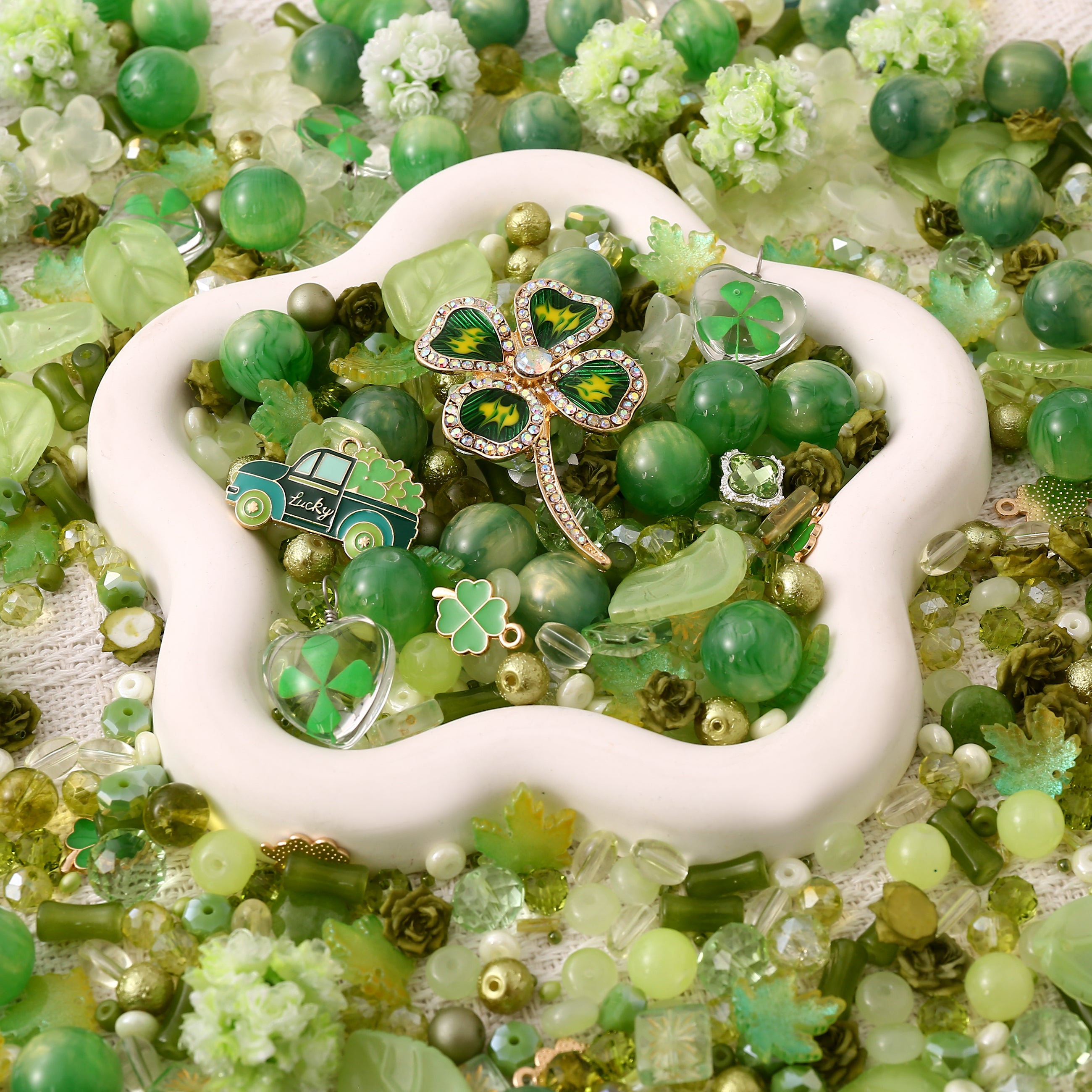 【Chain/Jewelry/Pen】Live Product- Lucky Clover Mixing