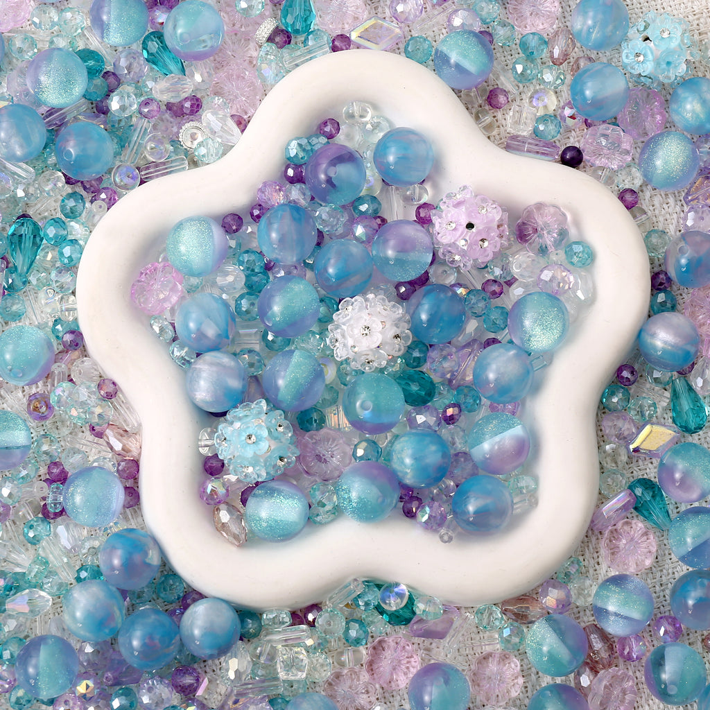 【NEW】【Chain/Jewelry/Pen】Live Product-Aqua Lilac Mixing