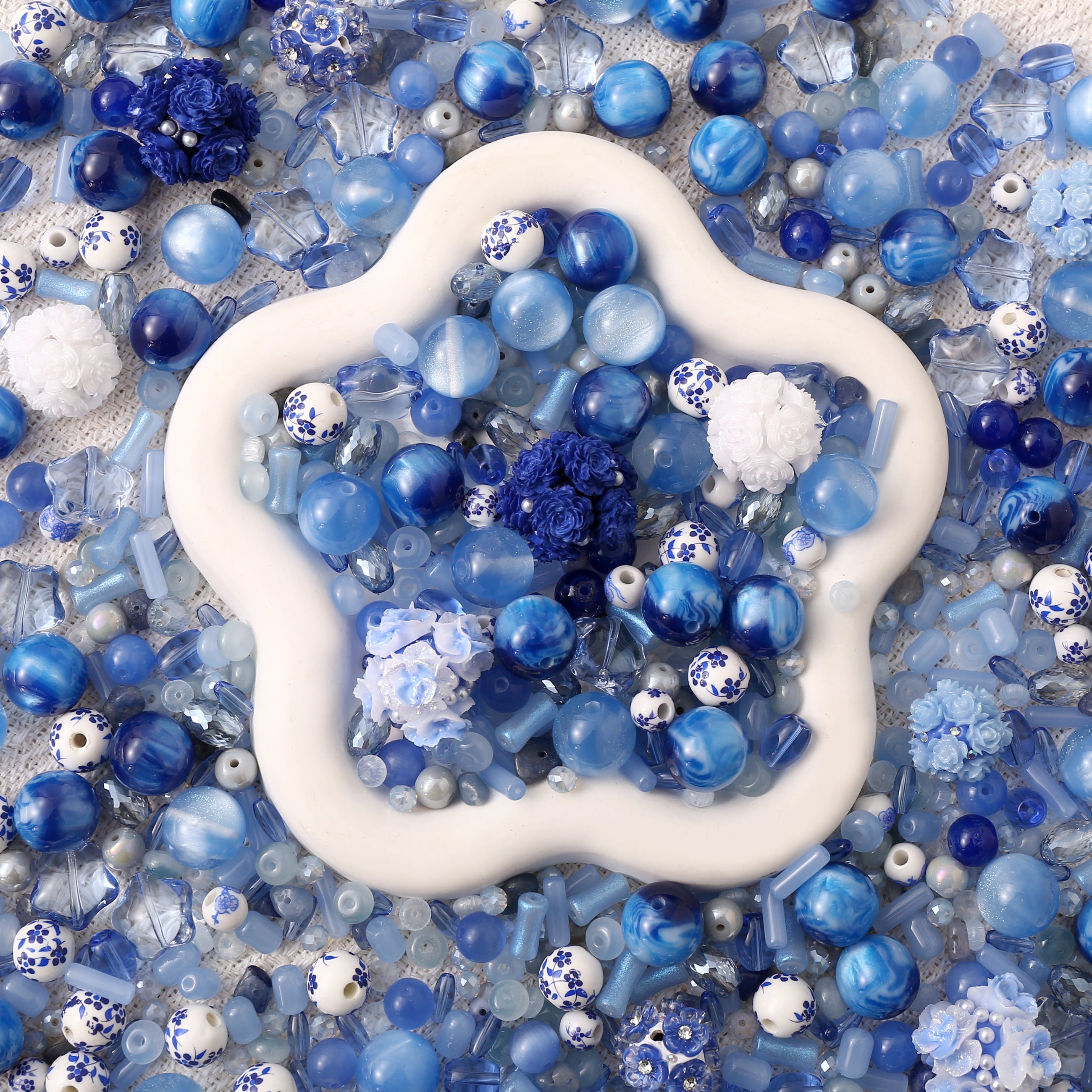 【NEW】【Chain/Jewelry/Pen】Live Product-Blue&White Porcelain