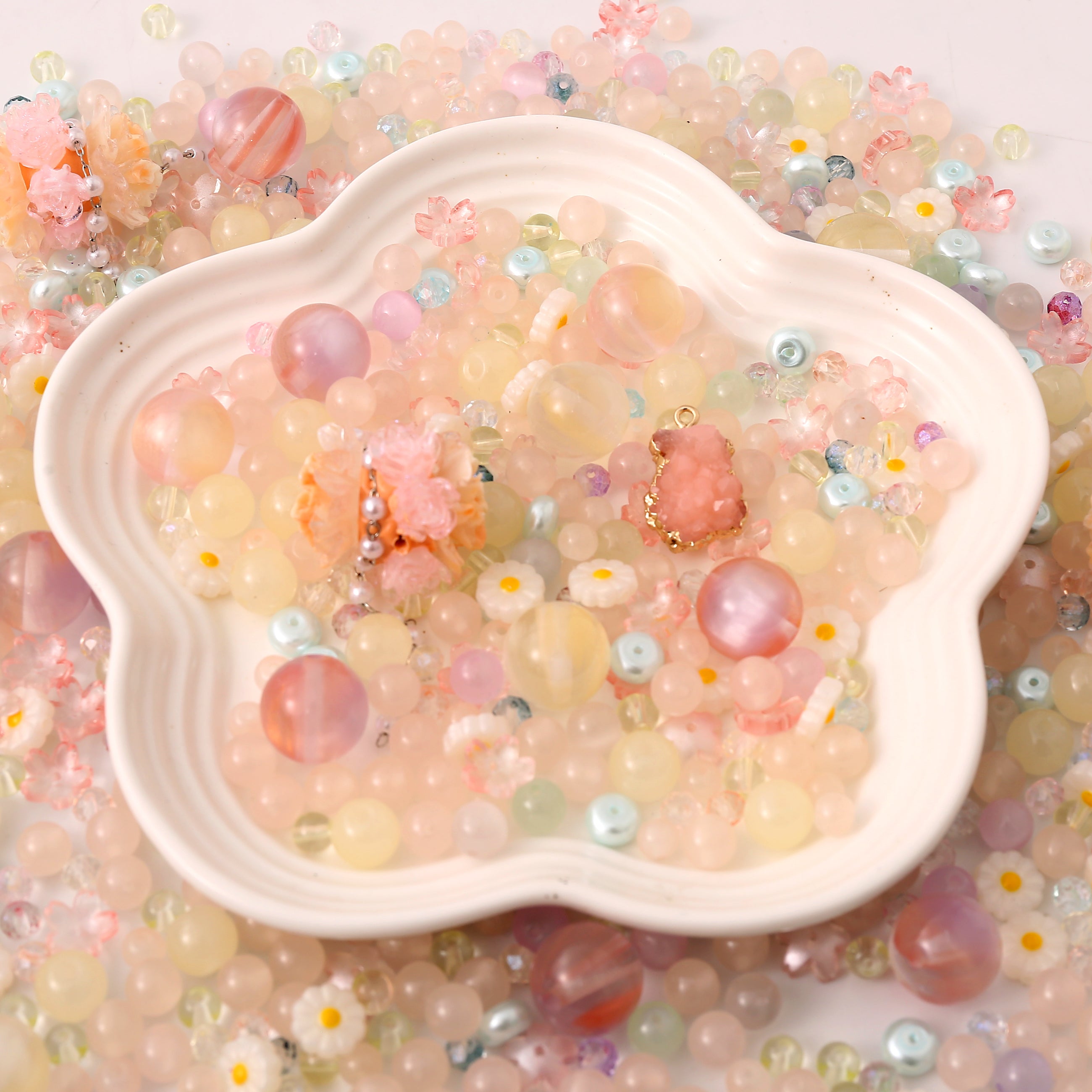 【Key Chain/Jewelry/Pen】Live Product-Daisy Garden