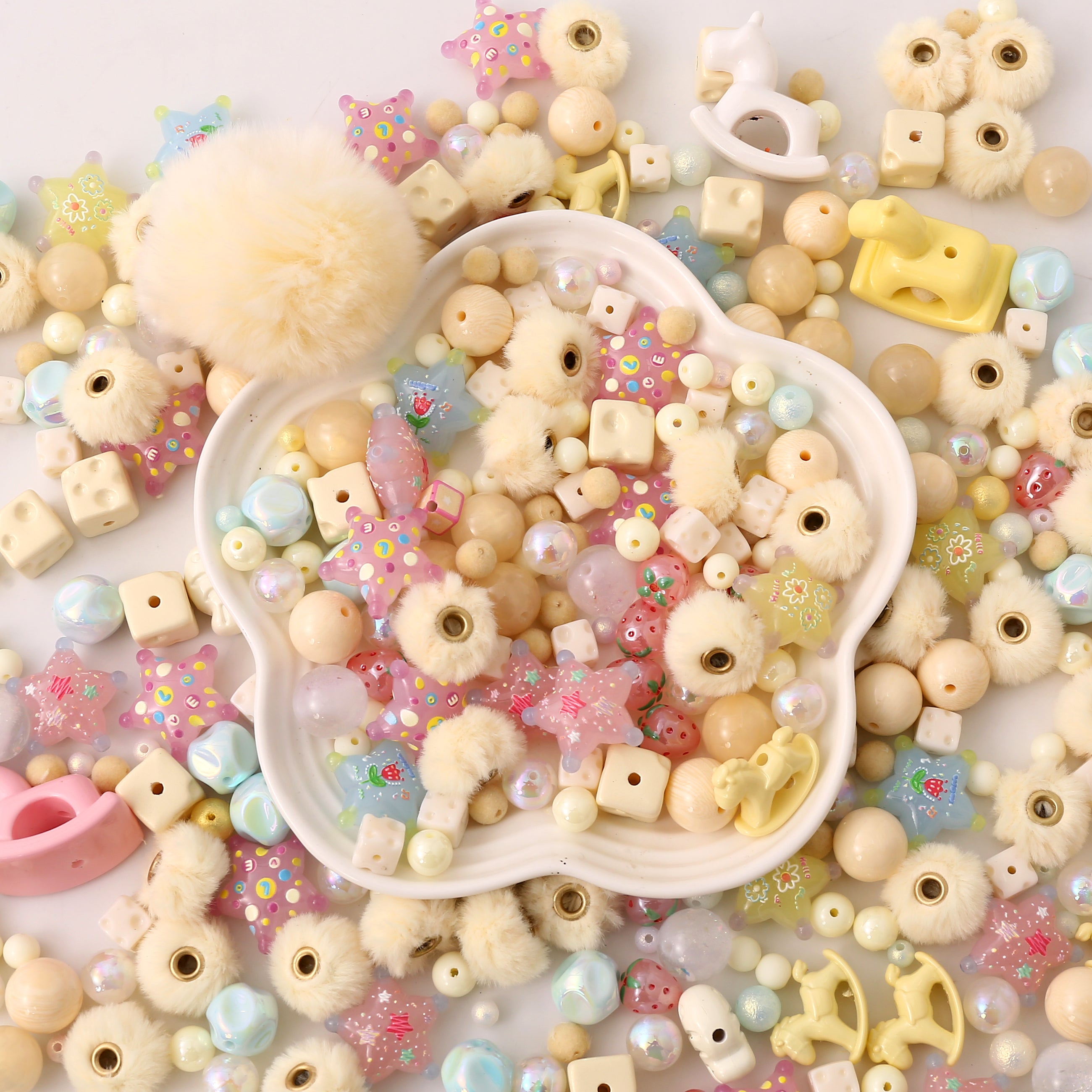 【Remix】【Key Chain/Jewelry/Pen】Live Product-Strawberry Milk