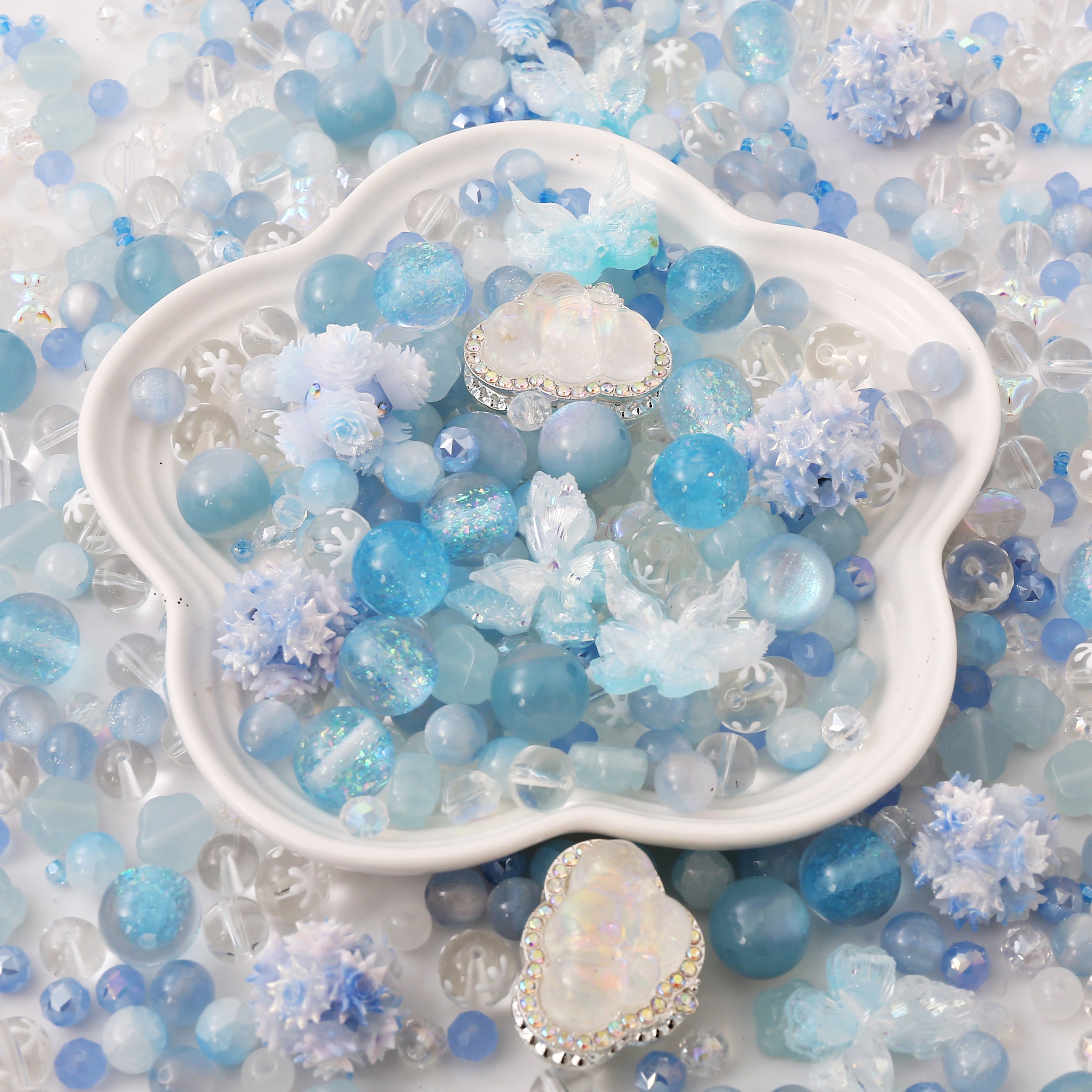 【Key Chain/Jewelry/Pen】Live Product-Ocean Wave