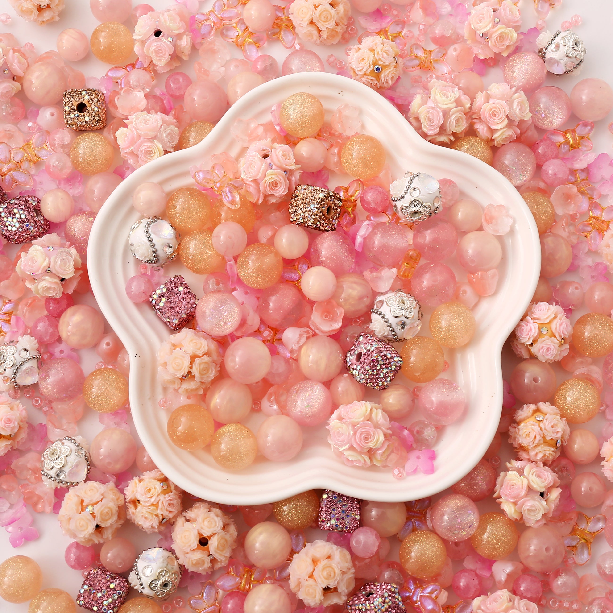 【Remix】【Key Chain/Jewelry/Pen】Live Product-Sunlit Petal