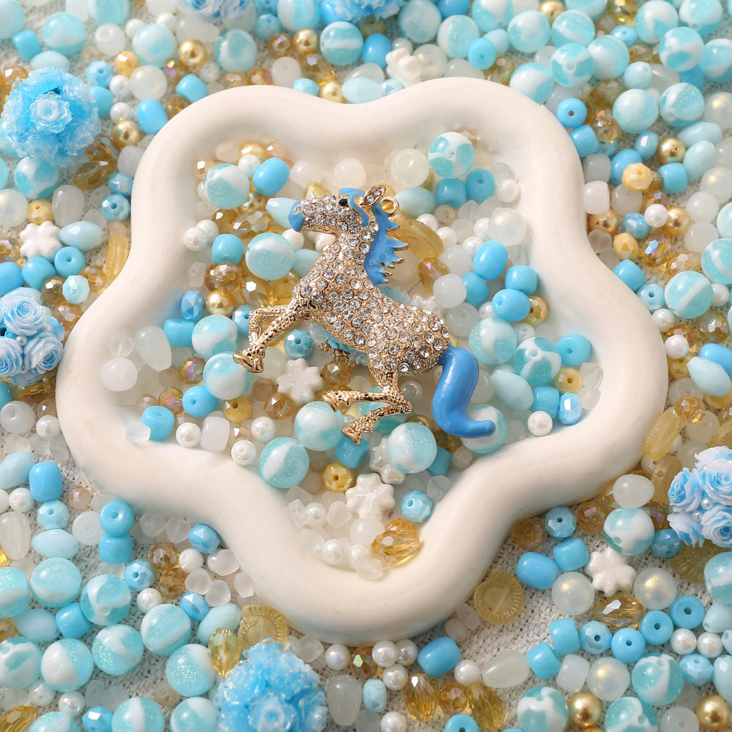 【NEW】【Chain/Jewelry/Pen】Live Product-Blue Unicorn