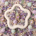 【NEW】【Chain/Jewelry/Pen】Live Product-Purple Petal Dream
