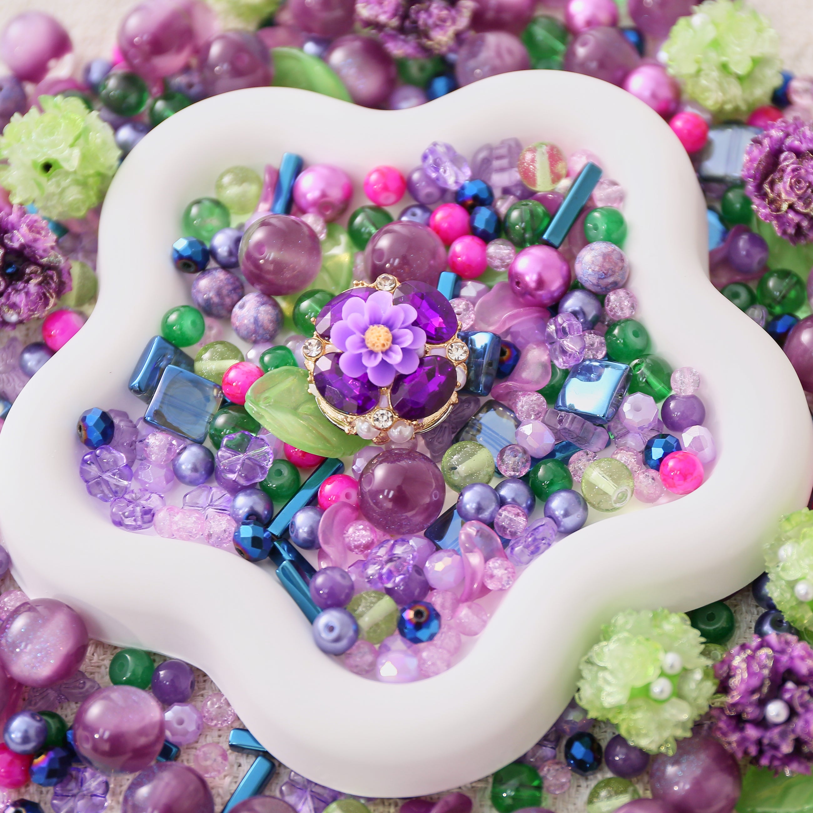 【NEW】【Chain/Jewelry/Pen】Live Product-Lilac Garden