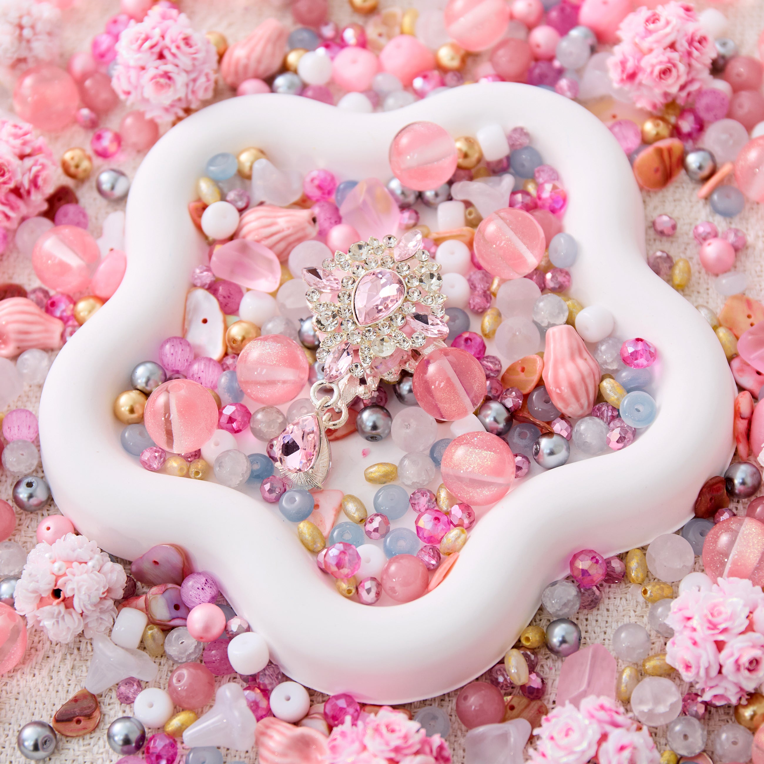 【NEW】【Chain/Jewelry/Pen】Live Product-Pink Dream