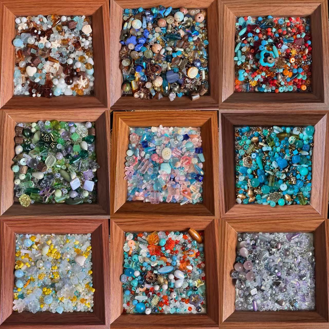 【5.24 E】【Key Chain/Jewelry】Live Product-Twinkle Seed Beads Mixing