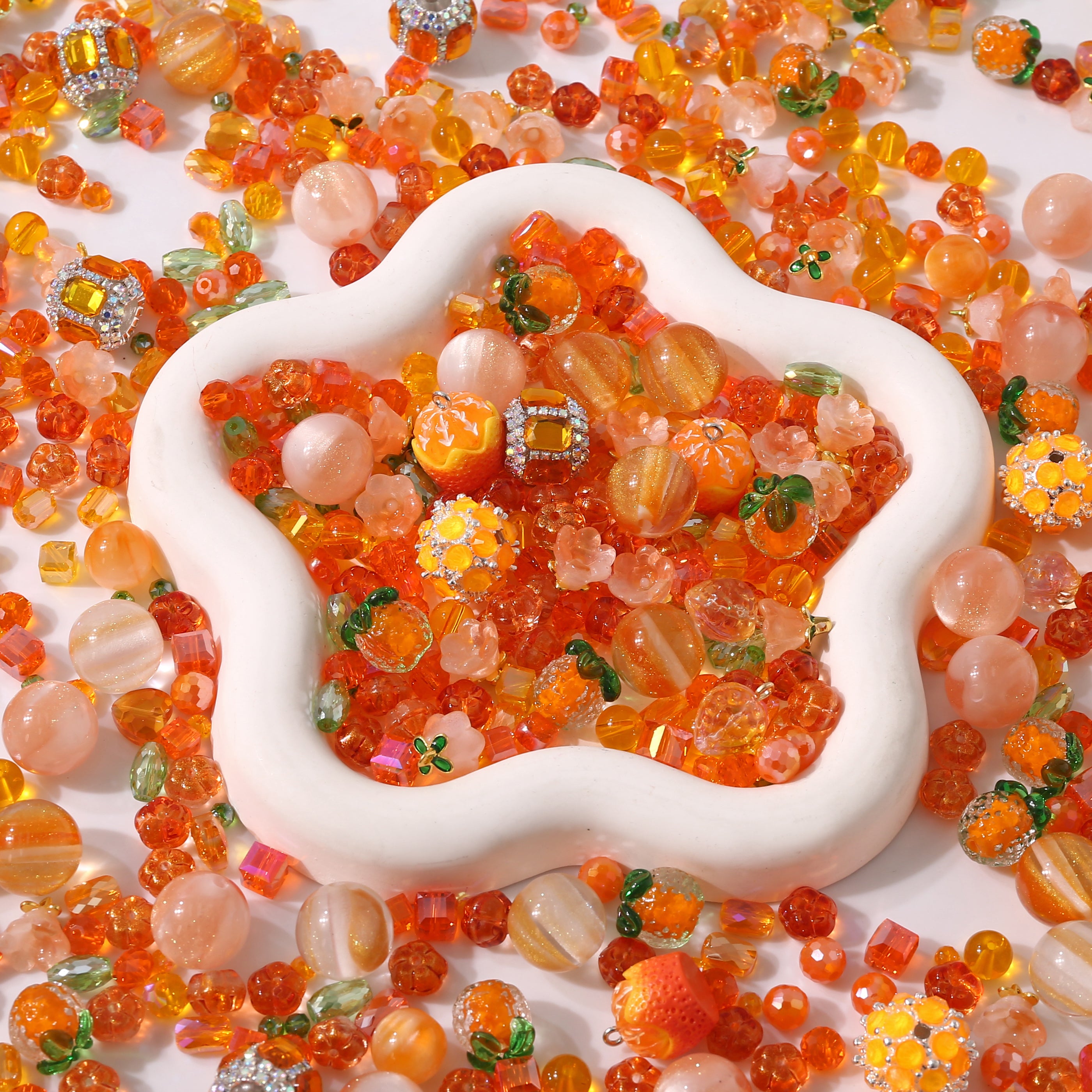 【NEW】【Key Chain/Jewelry/Pen】Live Product-Juicy Orange