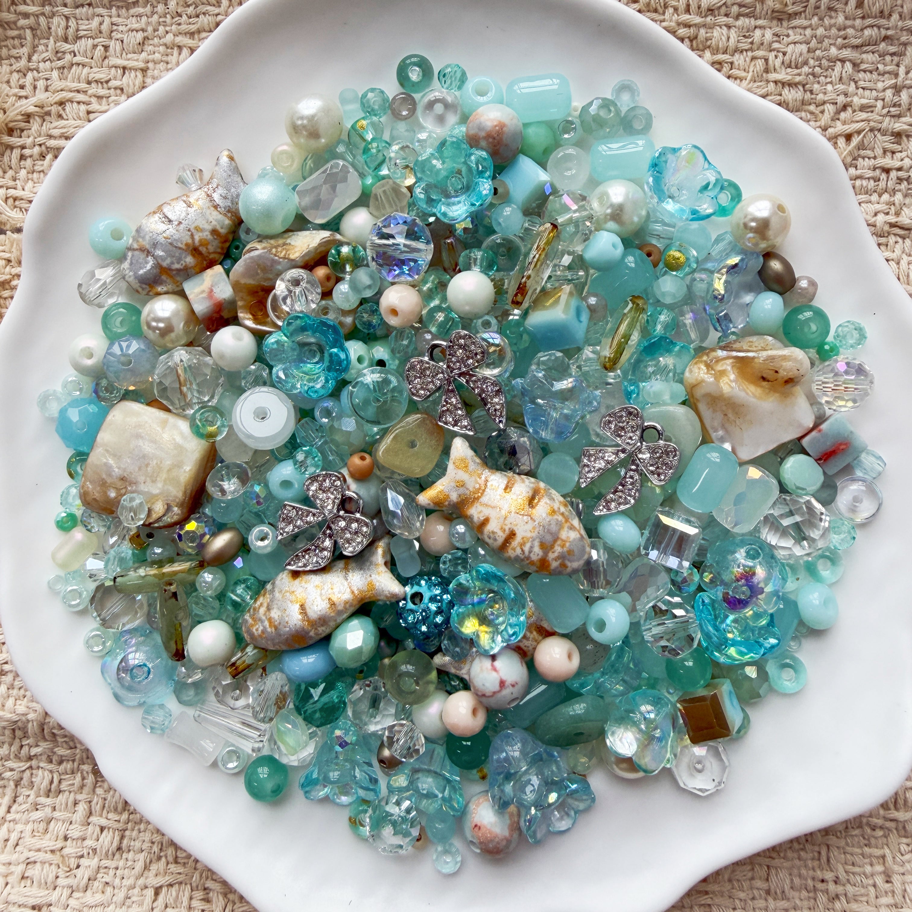 【 O 7.11】【Key Chain/Jewelry】Live Product-Twinkle Seed Beads Mixing