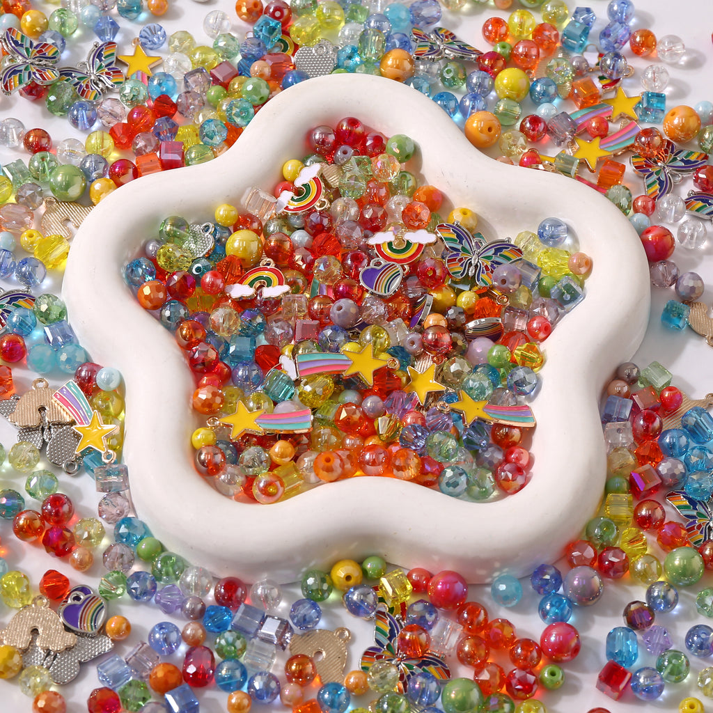 【Key Chain/Jewelry】Live Product-Rainbow Mixing