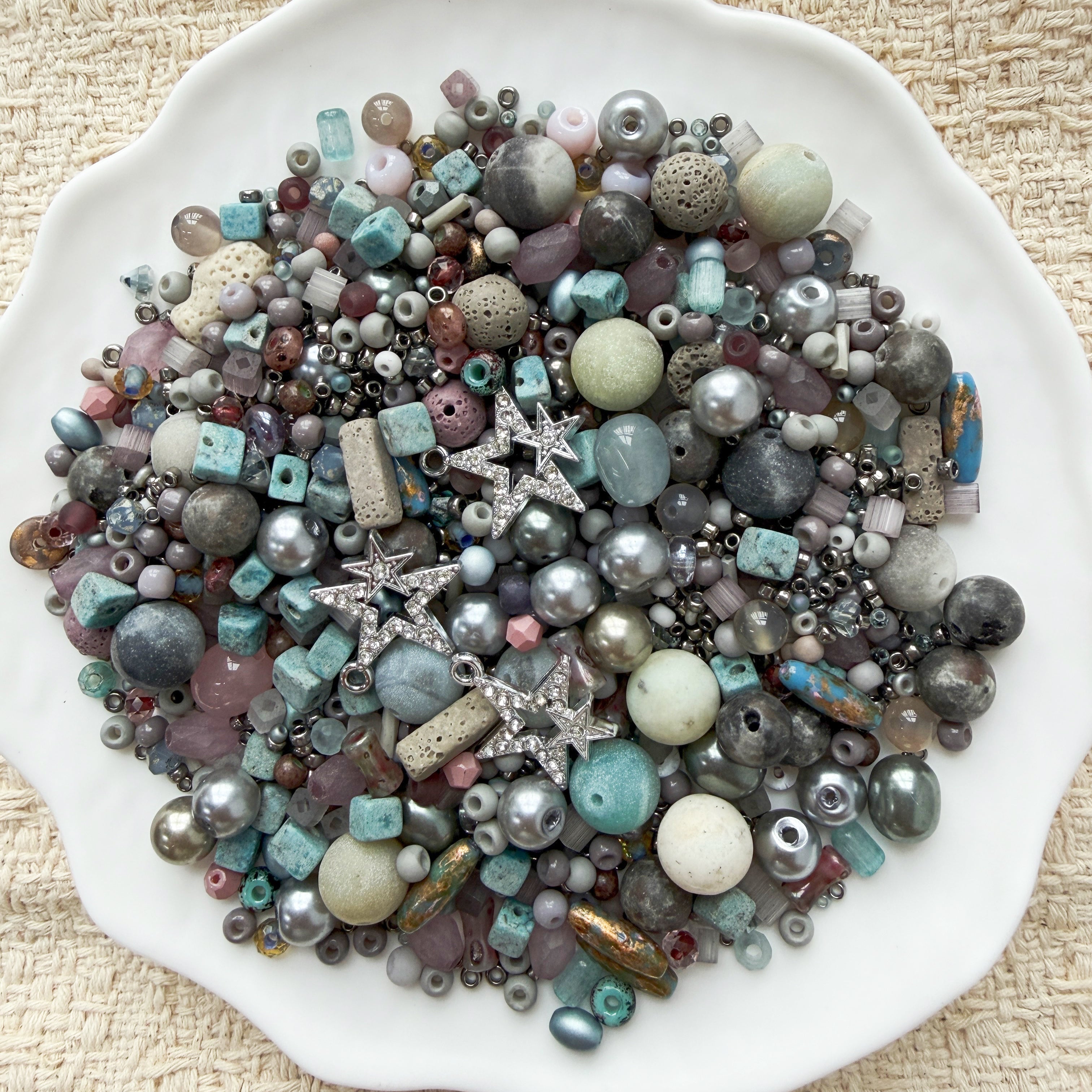 【 O 7.11】【Key Chain/Jewelry】Live Product-Twinkle Seed Beads Mixing