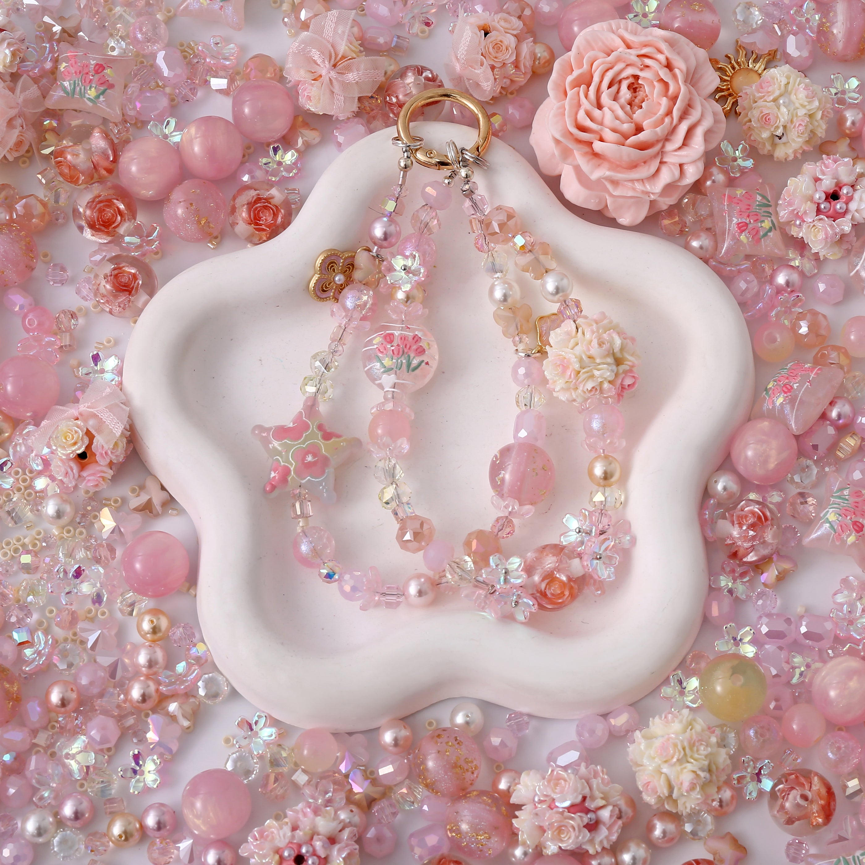 【NEW】【Key Chain/Jewelry/Pen】Live Product-Elegant Lady