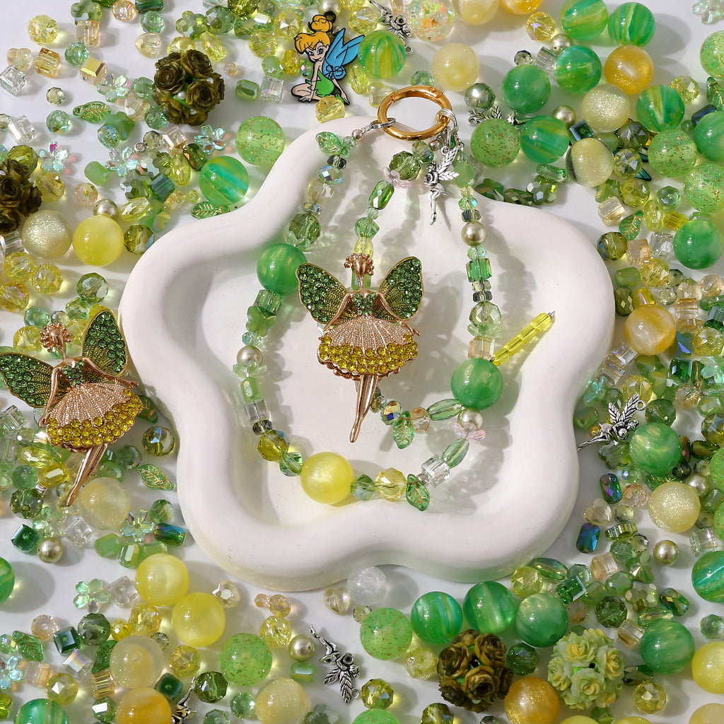【Key Chain/Jewelry/Pen】Live Product-Green Fairy