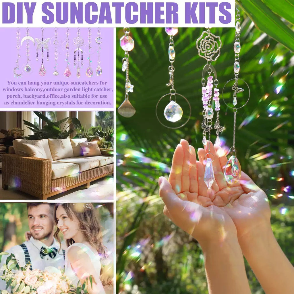 【NEW】【Off live Packing 】Sun Catcher Kit Rose Butterfly
