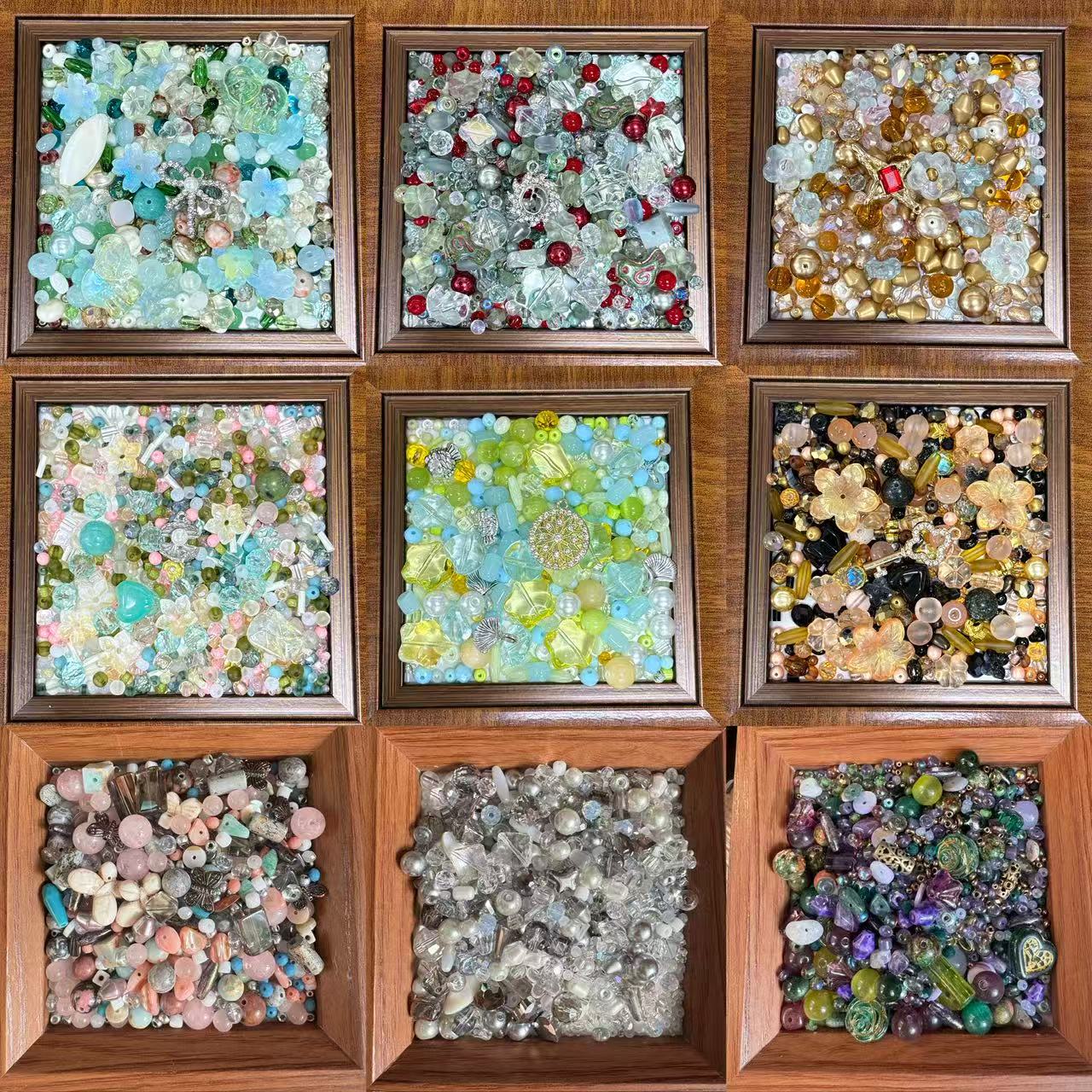 【5.16 D】【Key Chain/Jewelry】Live Product-Twinkle Seed Beads Mixing