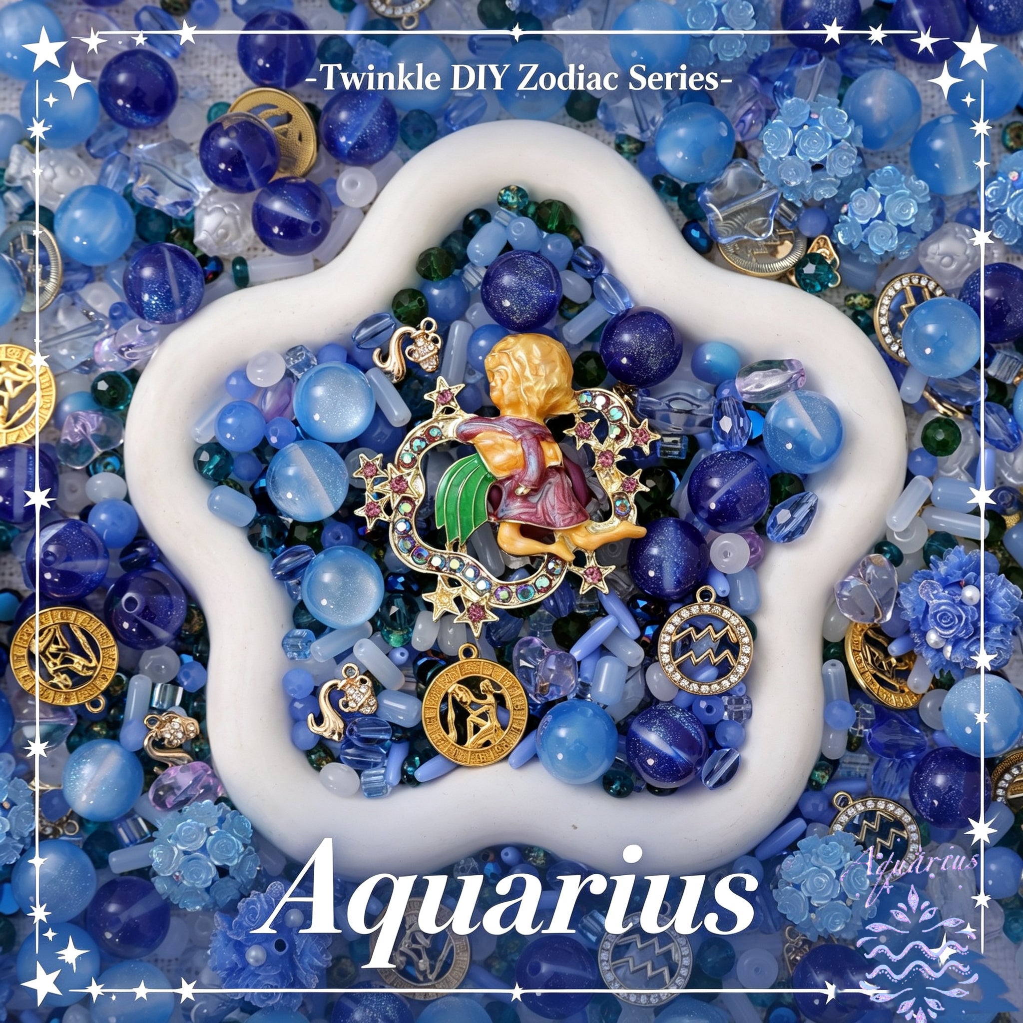 【Zodiac Series】【Chain/Jewelry/Pen】Live Product-Aquarius Mixing