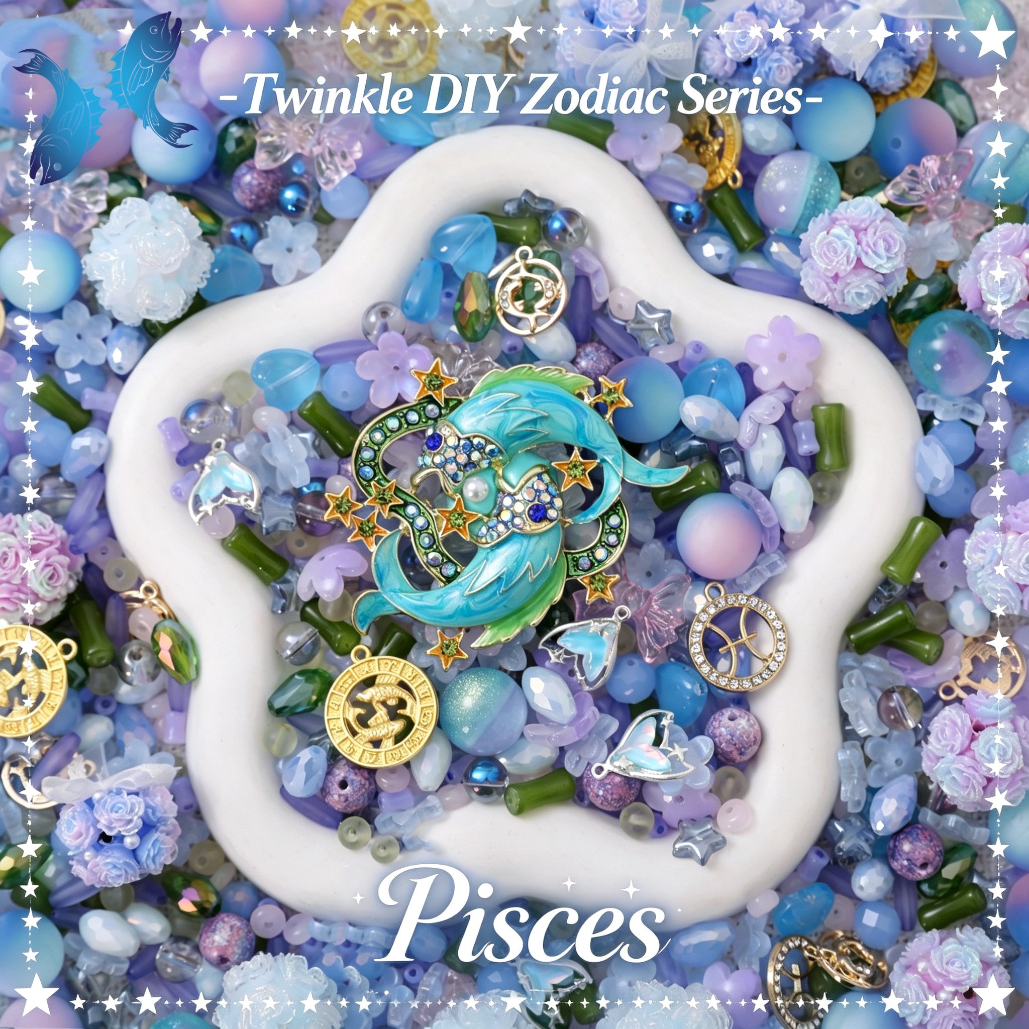 【Zodiac Series】【Chain/Jewelry/Pen】Live Product-Pisces Mixing