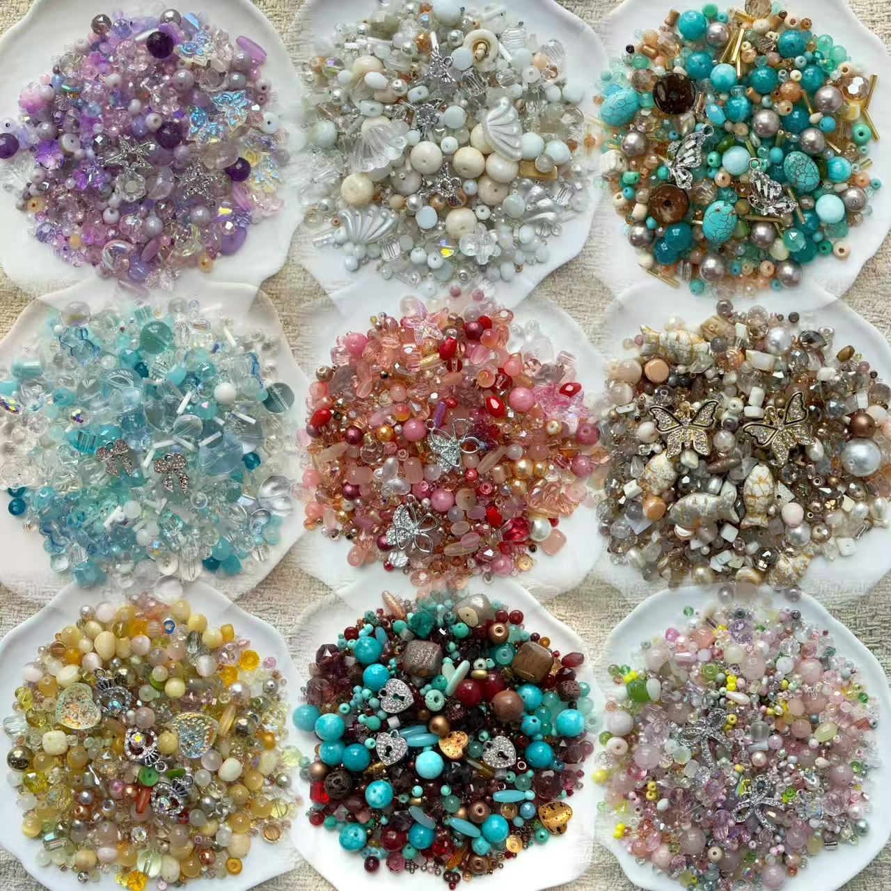 【 NEW 7.3】【Key Chain/Jewelry】Live Product-Twinkle Seed Beads Mixing