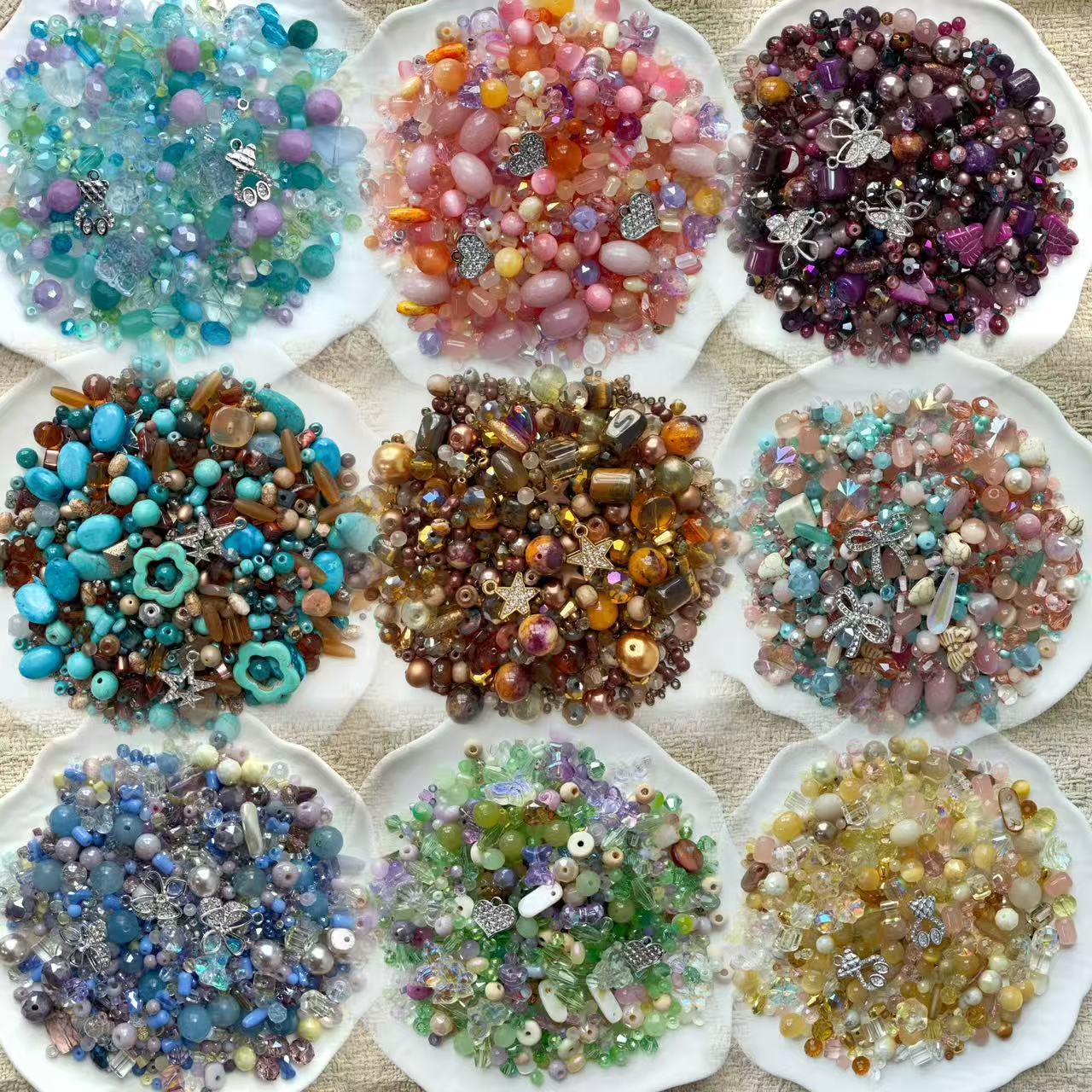 【 NEW 6.30 L】【Key Chain/Jewelry】Live Product-Twinkle Seed Beads Mixing