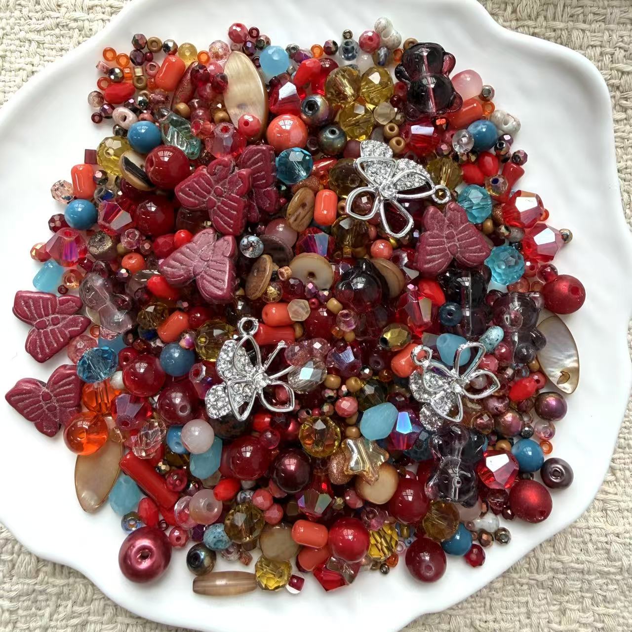 【 NEW 7.1 M】【Key Chain/Jewelry】Live Product-Twinkle Seed Beads Mixing
