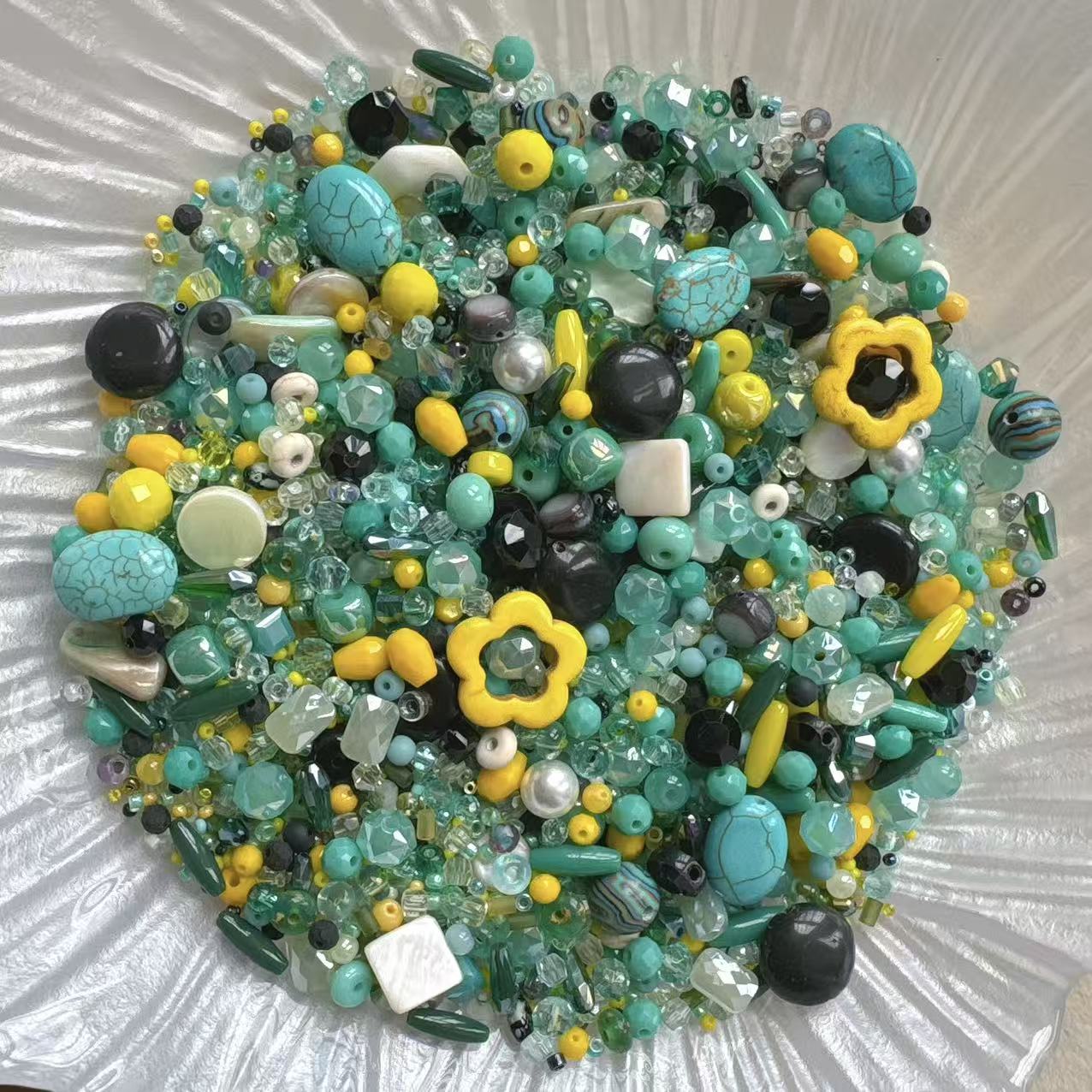 【6.14 H】【Key Chain/Jewelry】Live Product-Twinkle Seed Beads Mixing
